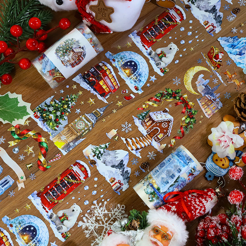 1027 T-443 Frozen wasteland Tape -7cm*2m