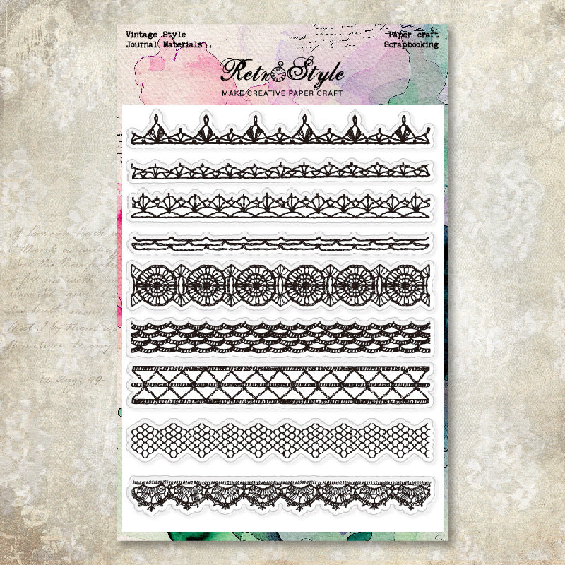 1202 Lace Clear Stamp 15cm*20cm
