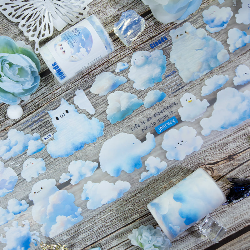 0817 T-354 Cottony Cloud FIuff Tape -6cm*2m