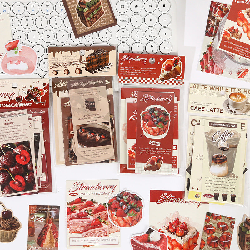 0310 Korean Big Eat Series Paper -25Pcs each pack