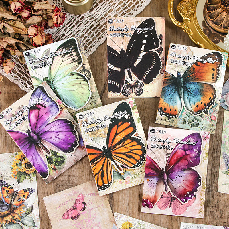 0219 Butterfly Dreamland Series Paper -30Pcs each pack