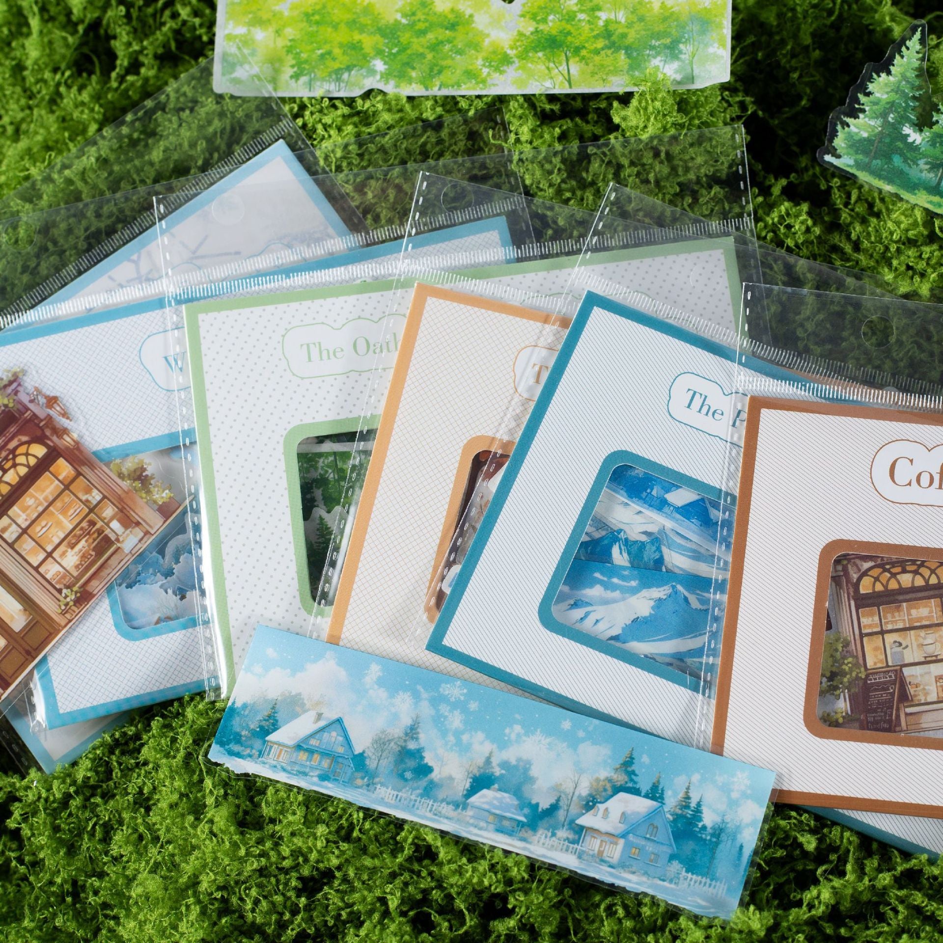 0222 Four Season's Tale Series Stickers -20Pcs each pack
