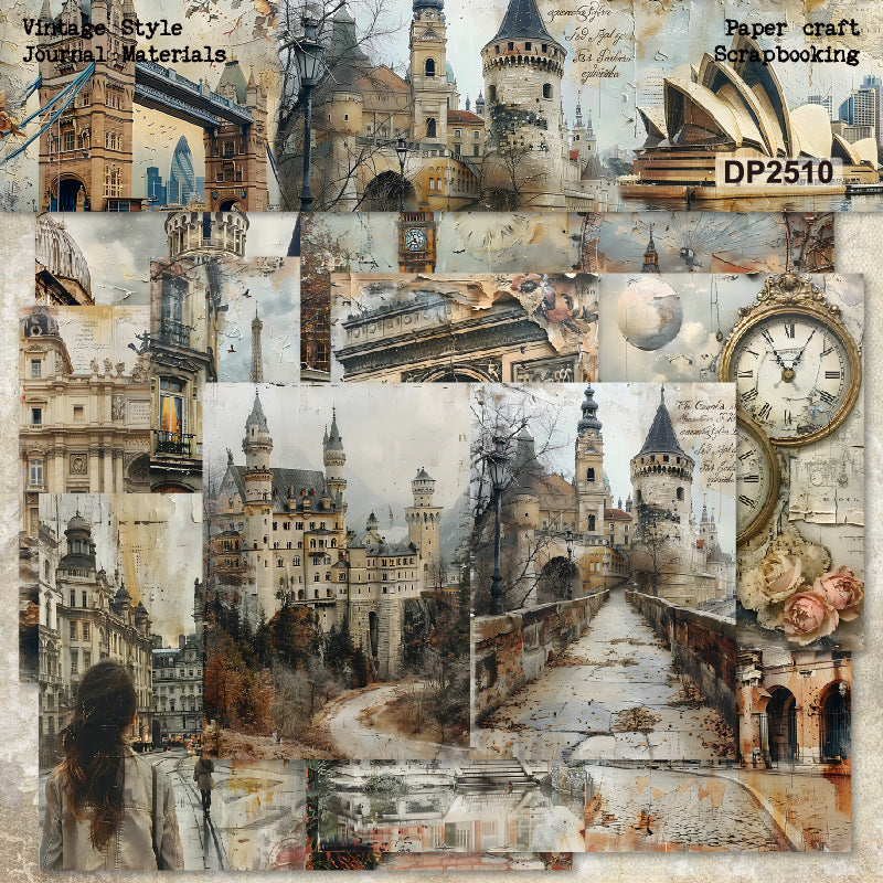 0403 A5 background paper DP2510 -8Pcs each pack