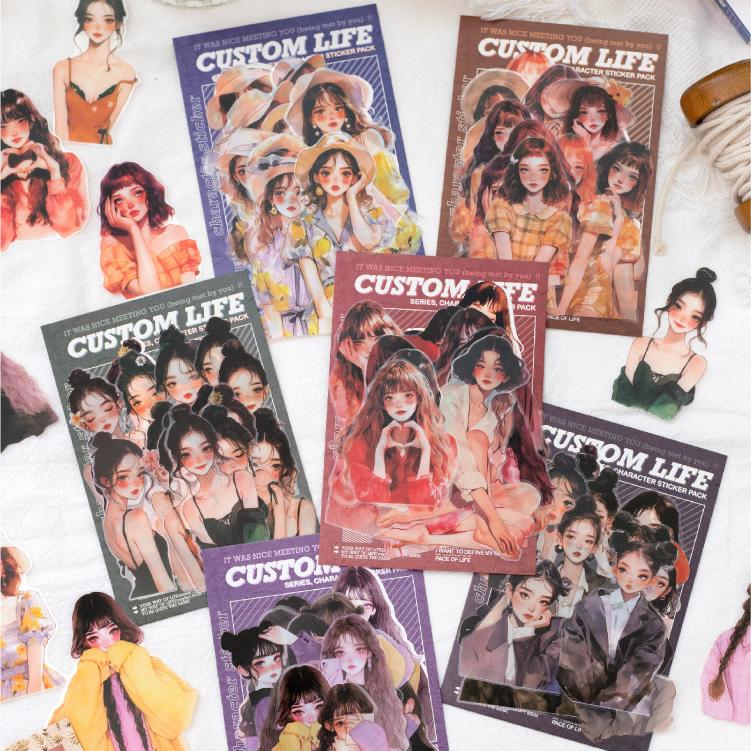 0306 Custom life Series Sticker -30Pcs each pack