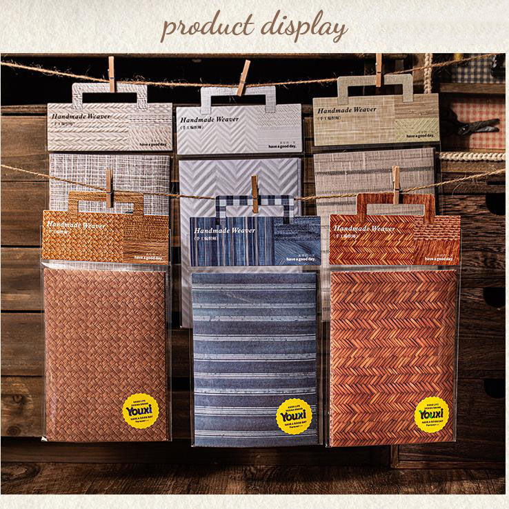 0403 Handmade weaver Series Washi Sticker -10Pcs each pack