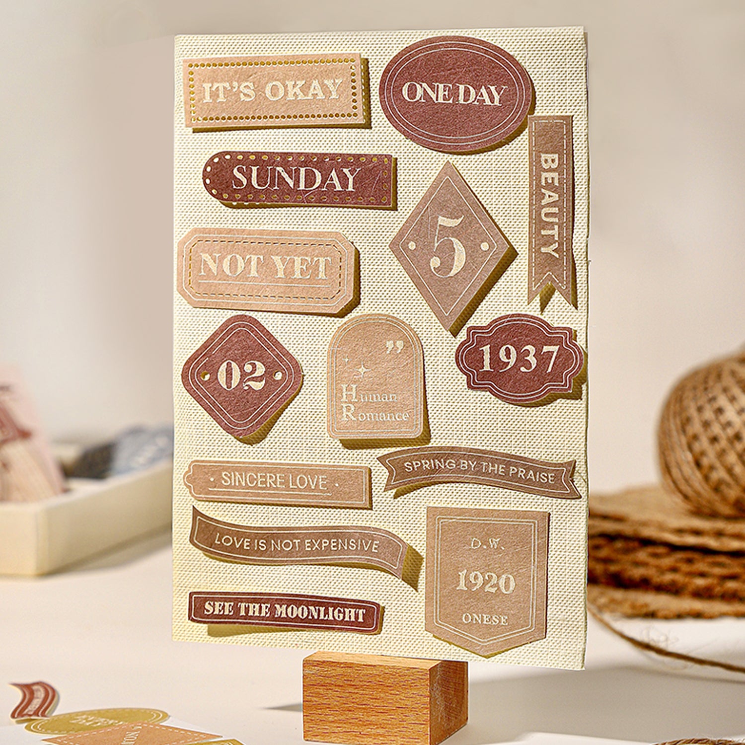 1018 Label Paper  -30Pcs each pack