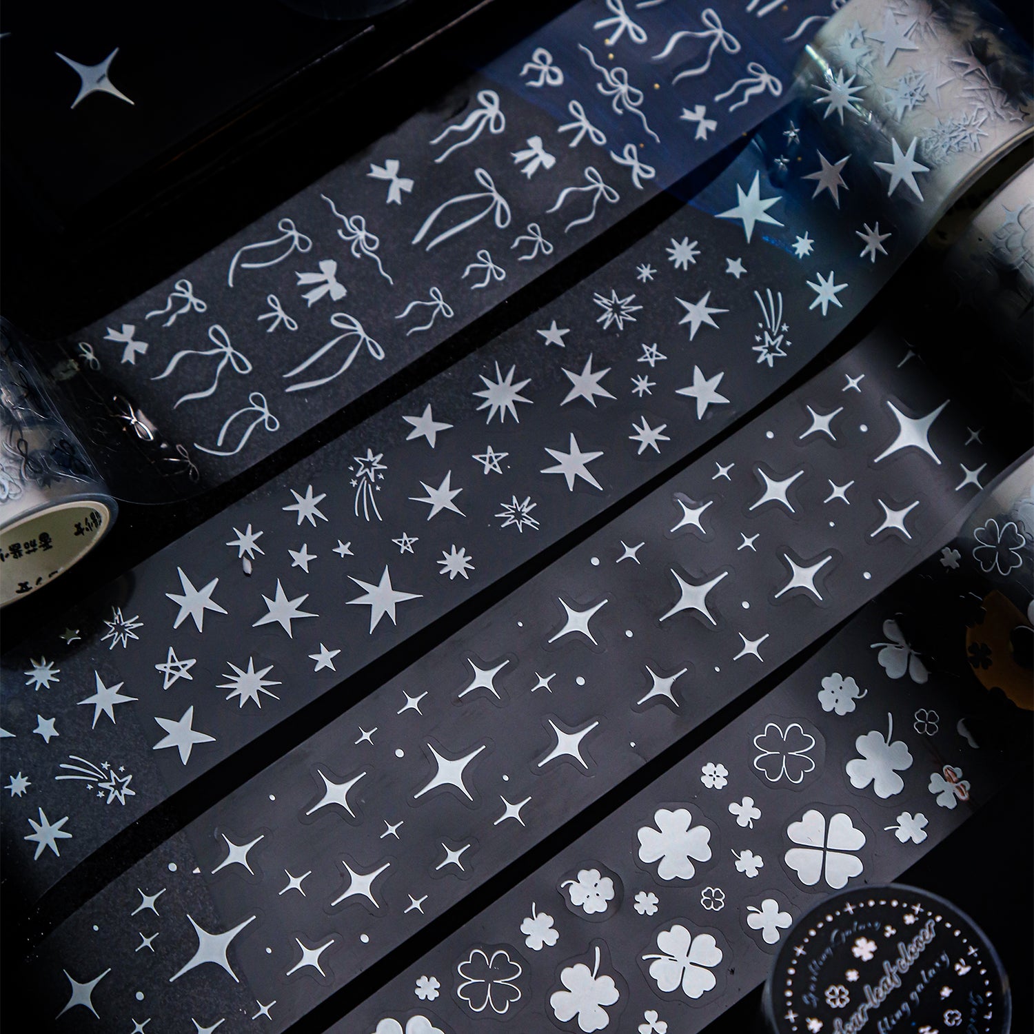 0317 Twinkling Stars Series PET tape -4cm*2m
