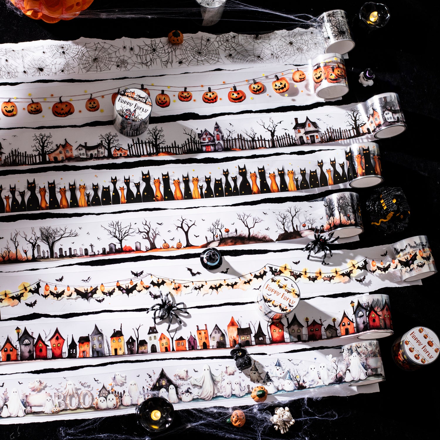 0820 Halloween party PET tape -4cm*2m