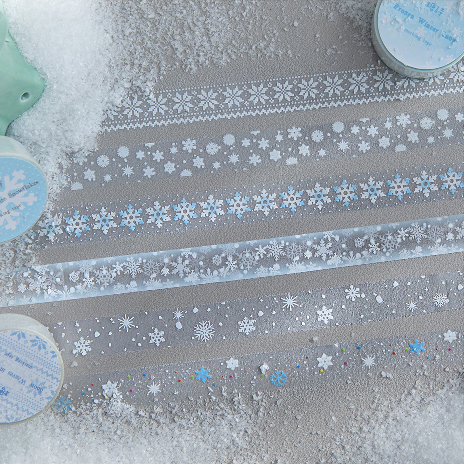 260105 Snowflake PET Tape -1.5cm*2m