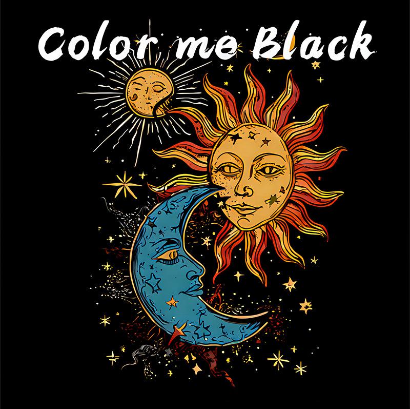 0531 Color me black coloring book