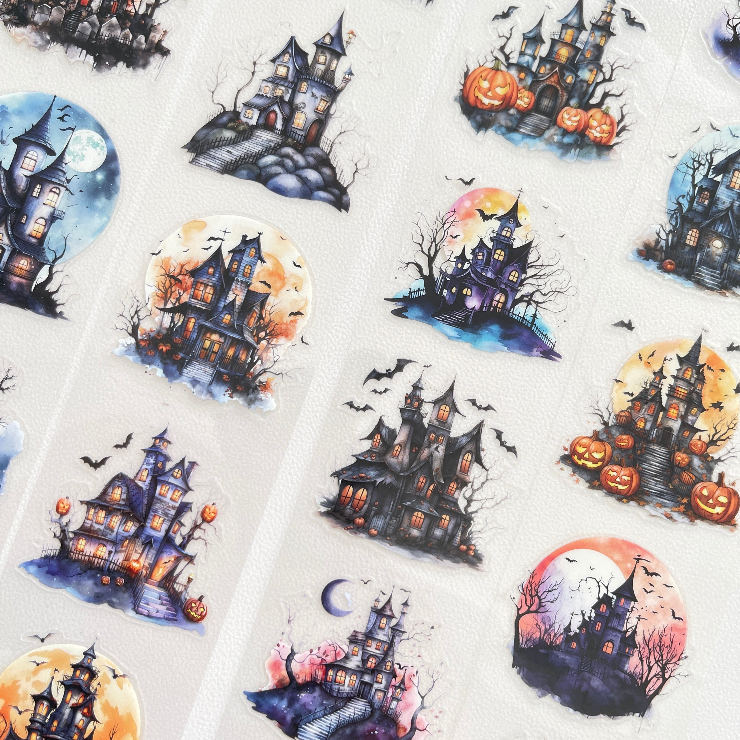 Haunted house pre-cut PET tape 1 loop 5.5CM*2M