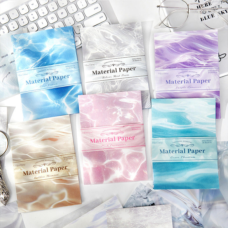 0311 Daylight Floating Shadow Series Paper -20Pcs each pack