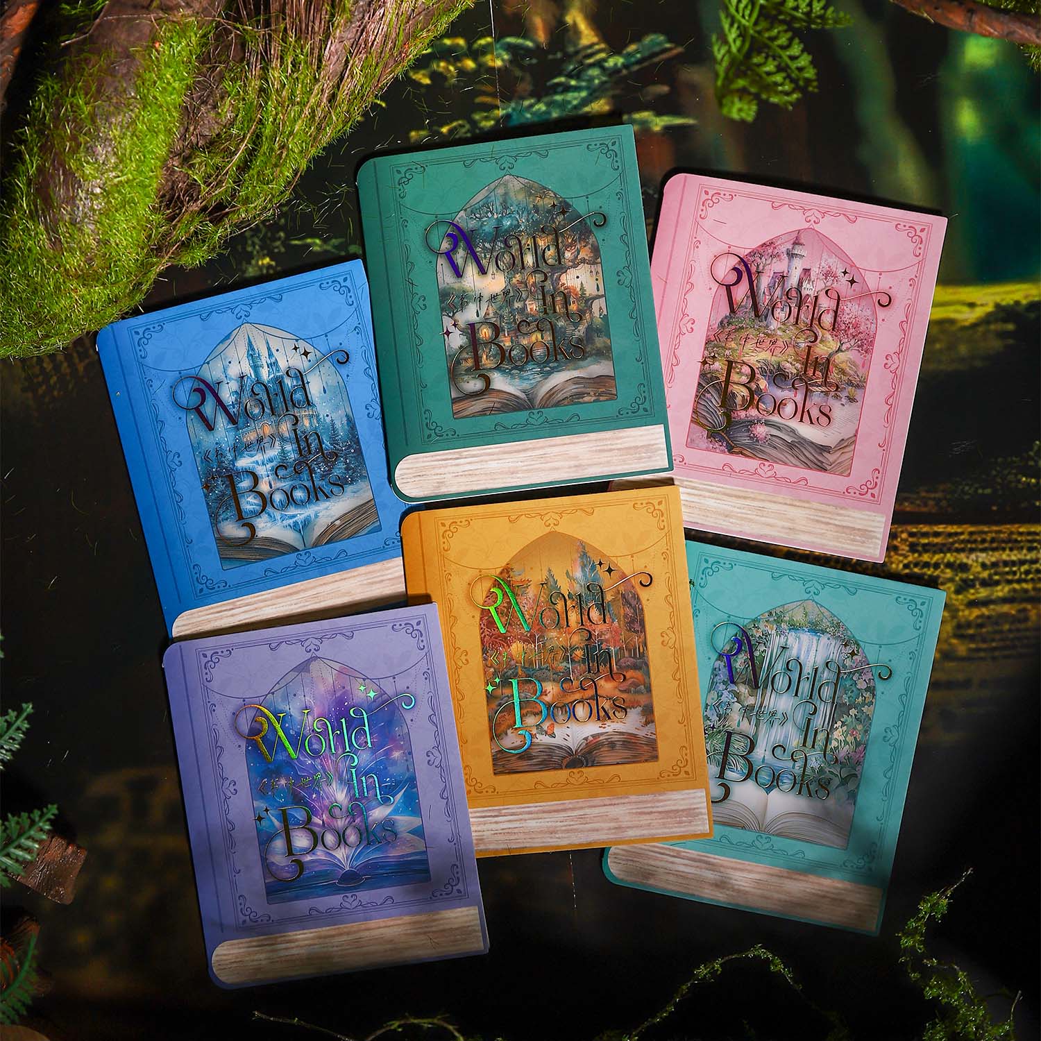 0226 World in books Series Stickers -10Pcs each pack
