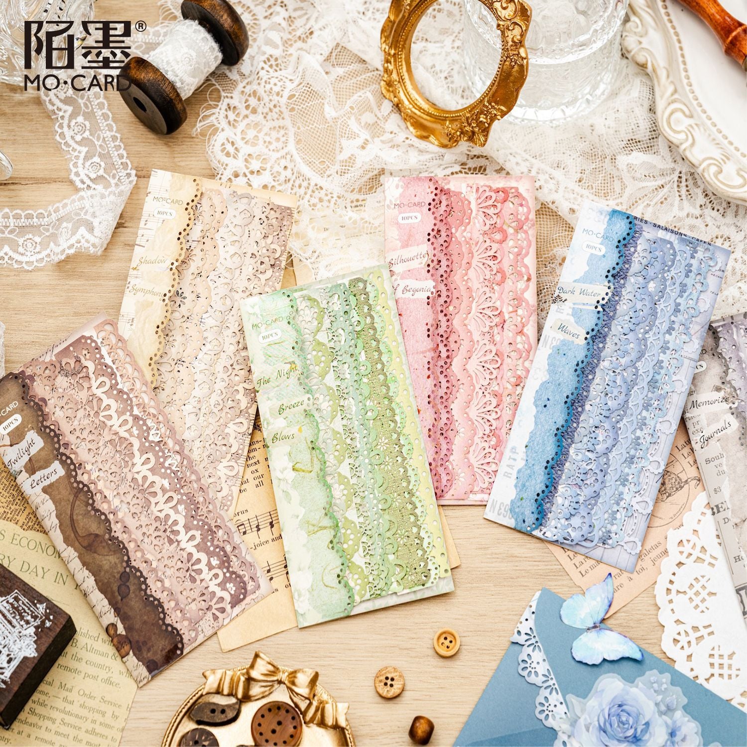 0415 Rain Dye Final Series Paper -10Pcs each pack