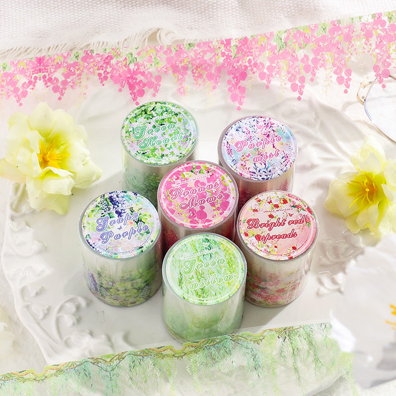 0114 Spring Breeze Green Series PET tape -5CM*2M