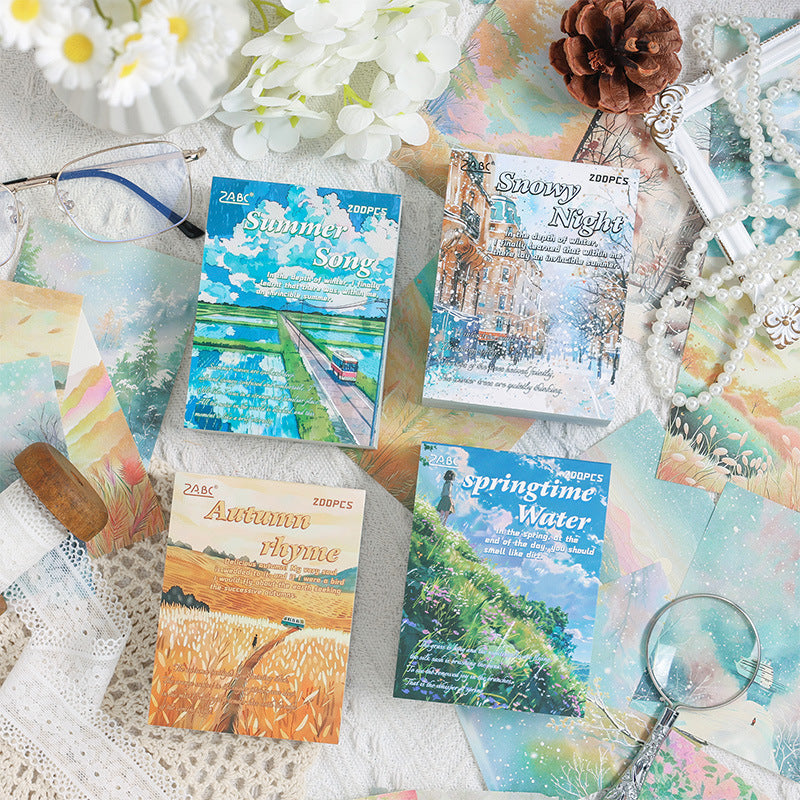 0301 Appointment Seasons Series Paper -200Pcs each pack