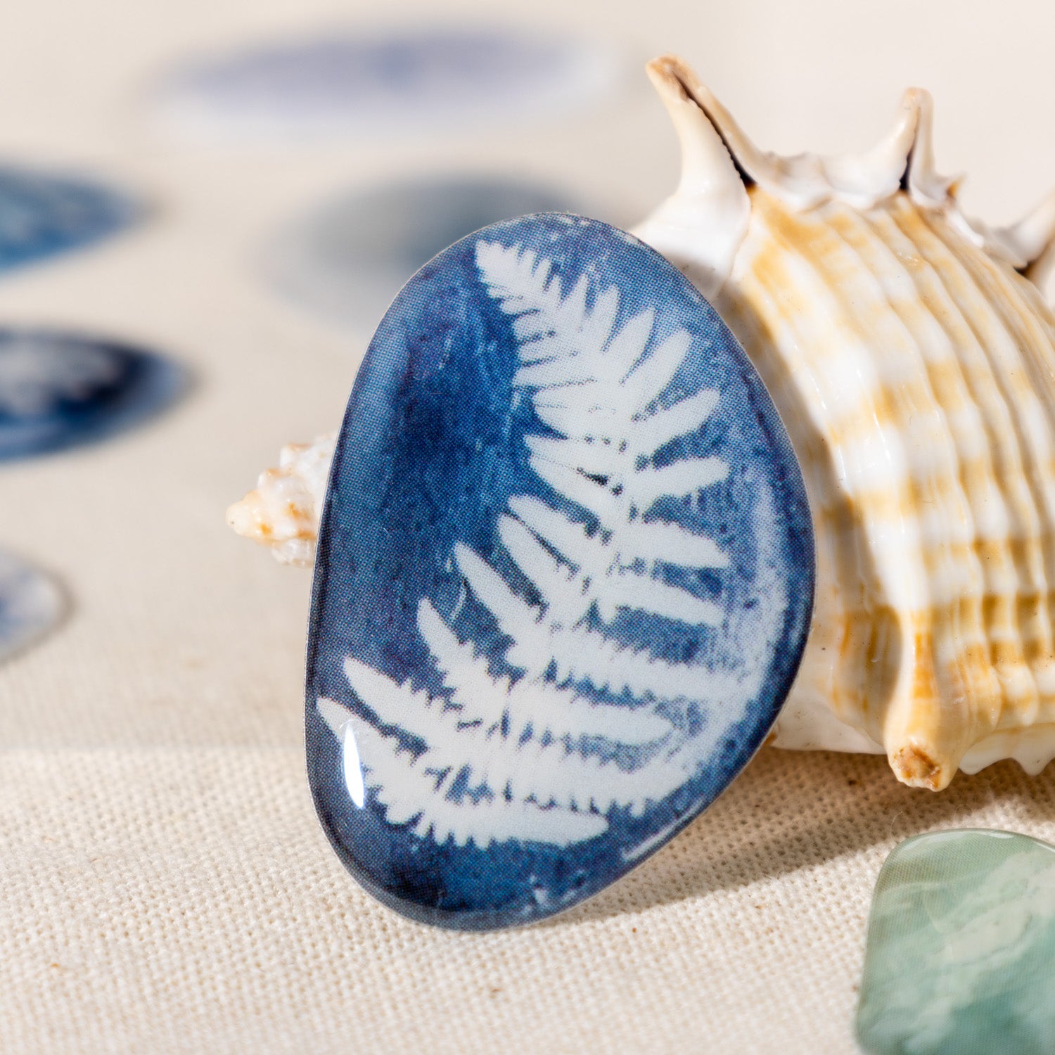 1220 Stone epoxy sticker -1Pcs each pack