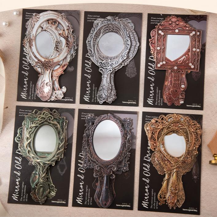 260316 Old Dreams in the Mirror cardstock Sticker -10Pcs each pack