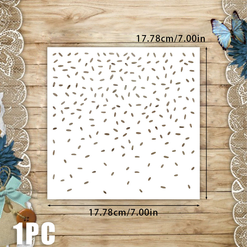 1024 Rice grain pattern 17.78CM*17.78CM