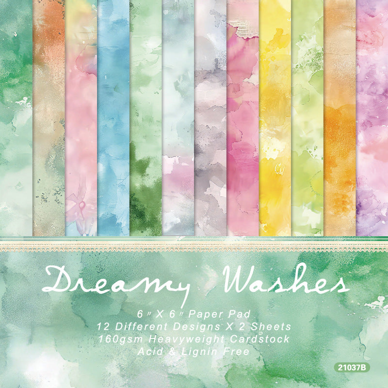 1024 Dreamy washes paper 21037B -24Pcs each pack
