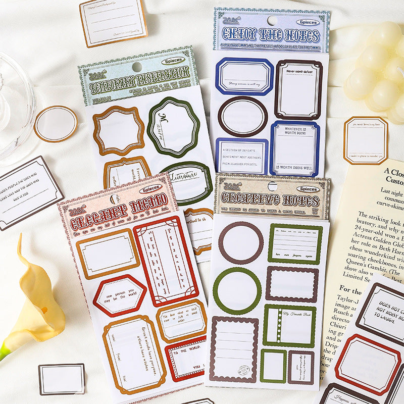 0524 Label Stickers -6Pcs each pack