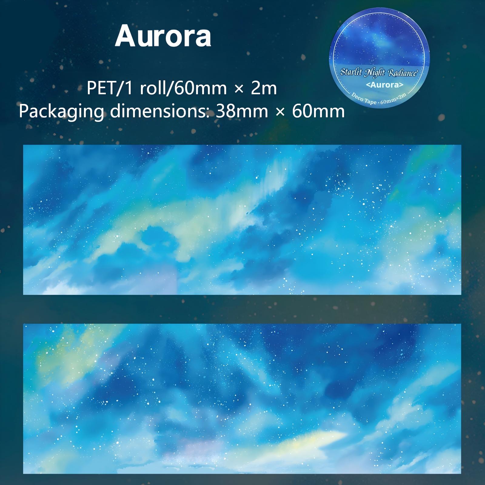 260122 Starlit Night Radiance PET Tape -6cm*2m