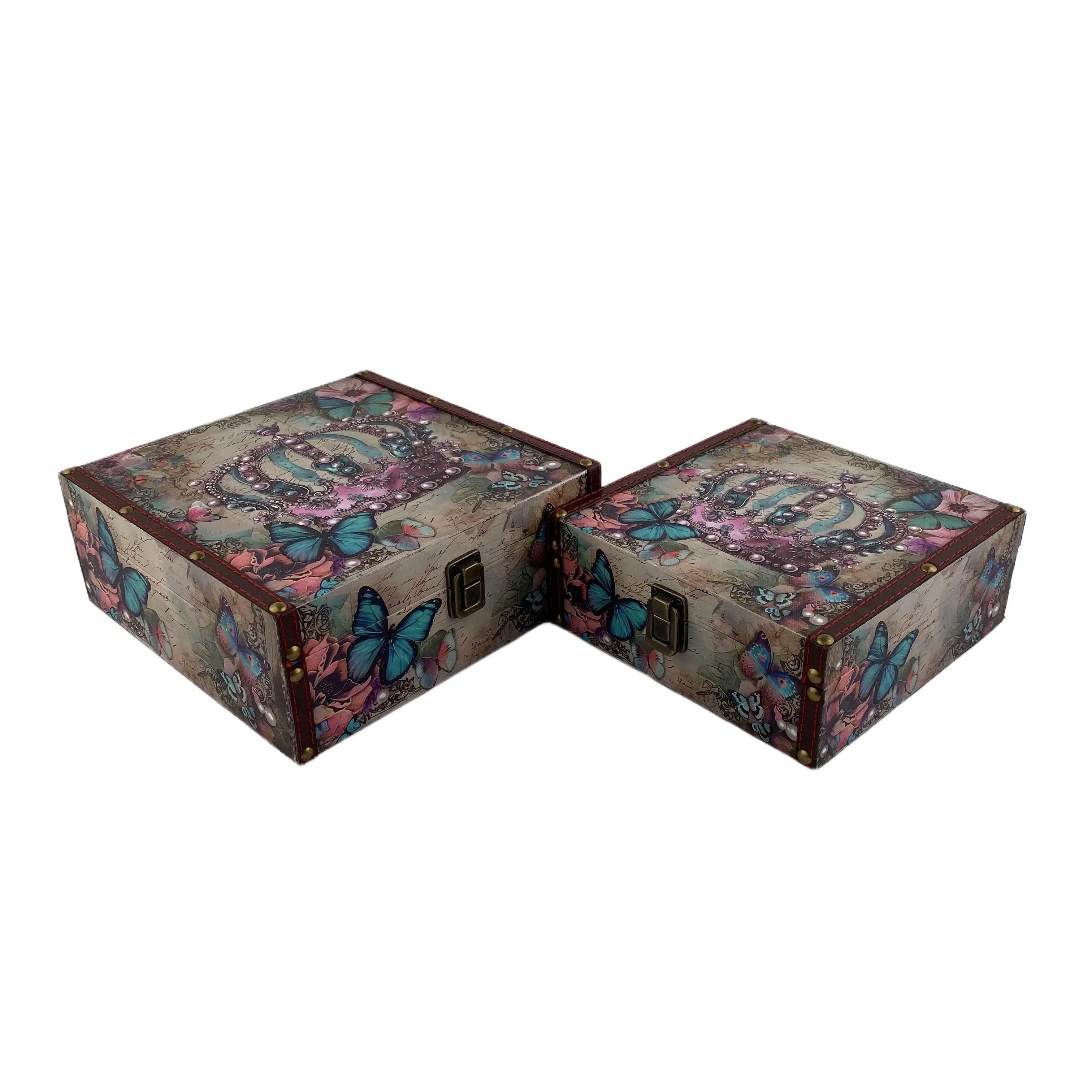G18- Crown wooden boxs