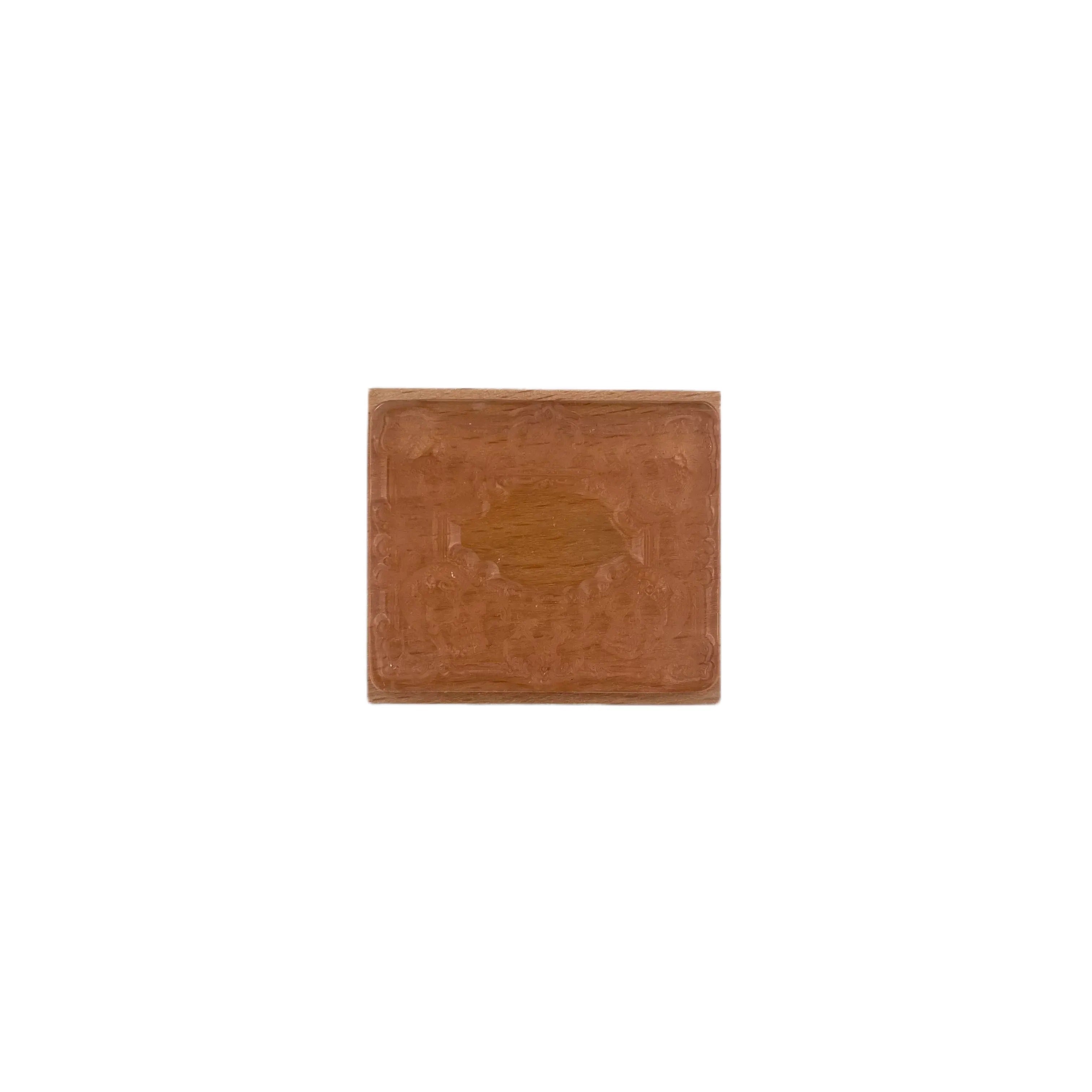 Skull Frame Wooden Stamp 5*4cm
