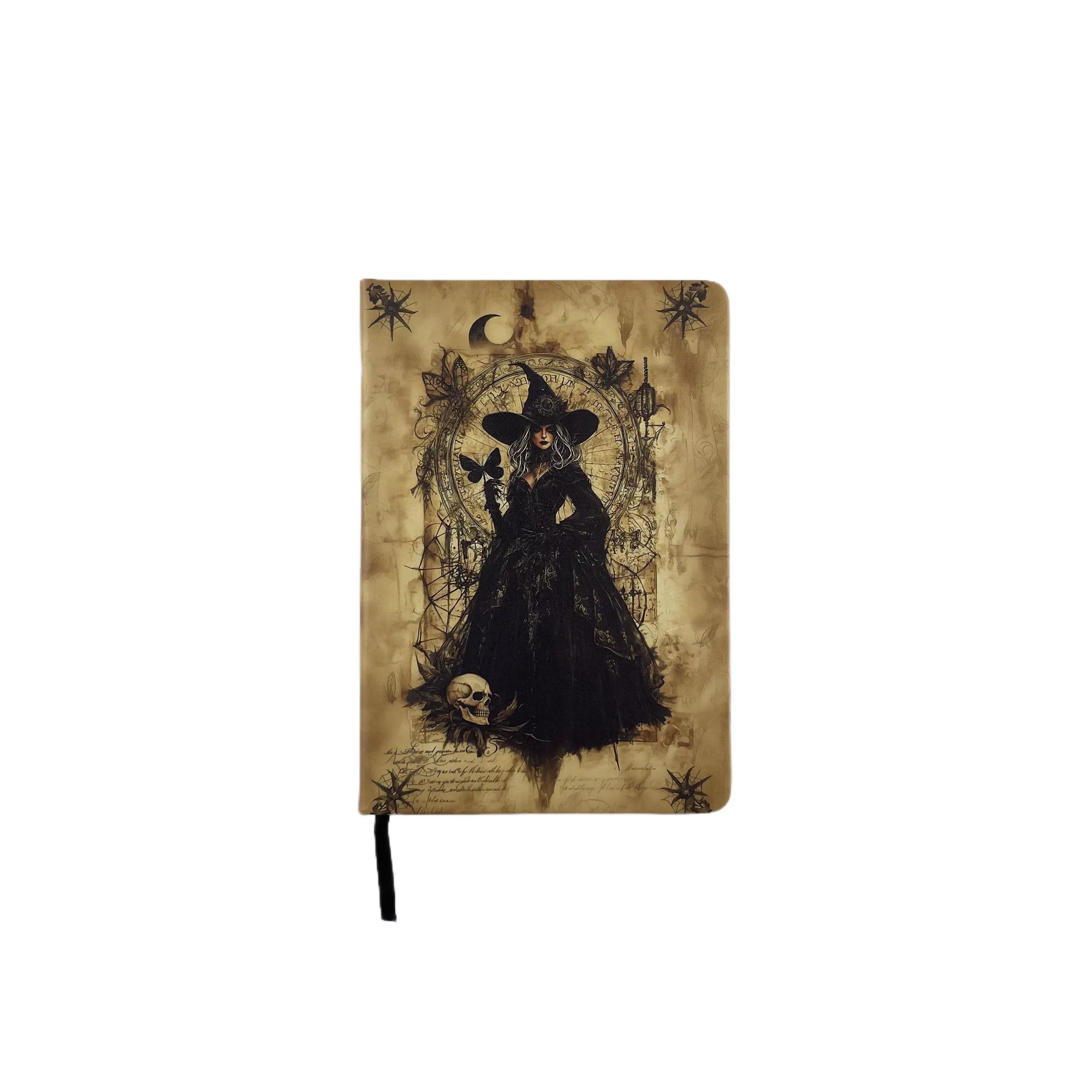 J109- Gothic Queen Journal *black inside *A5