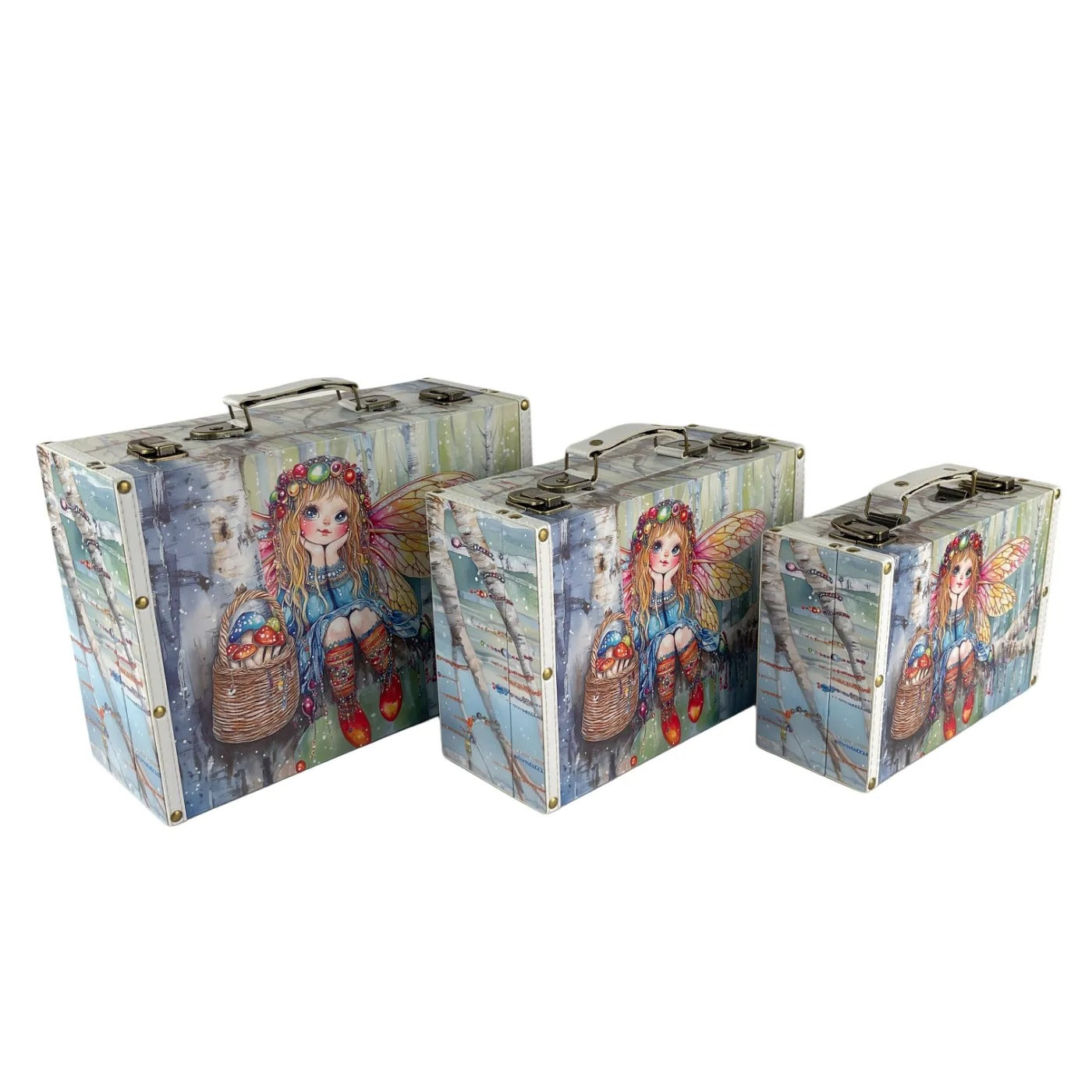 G310- Bohemian Elf Suitcase