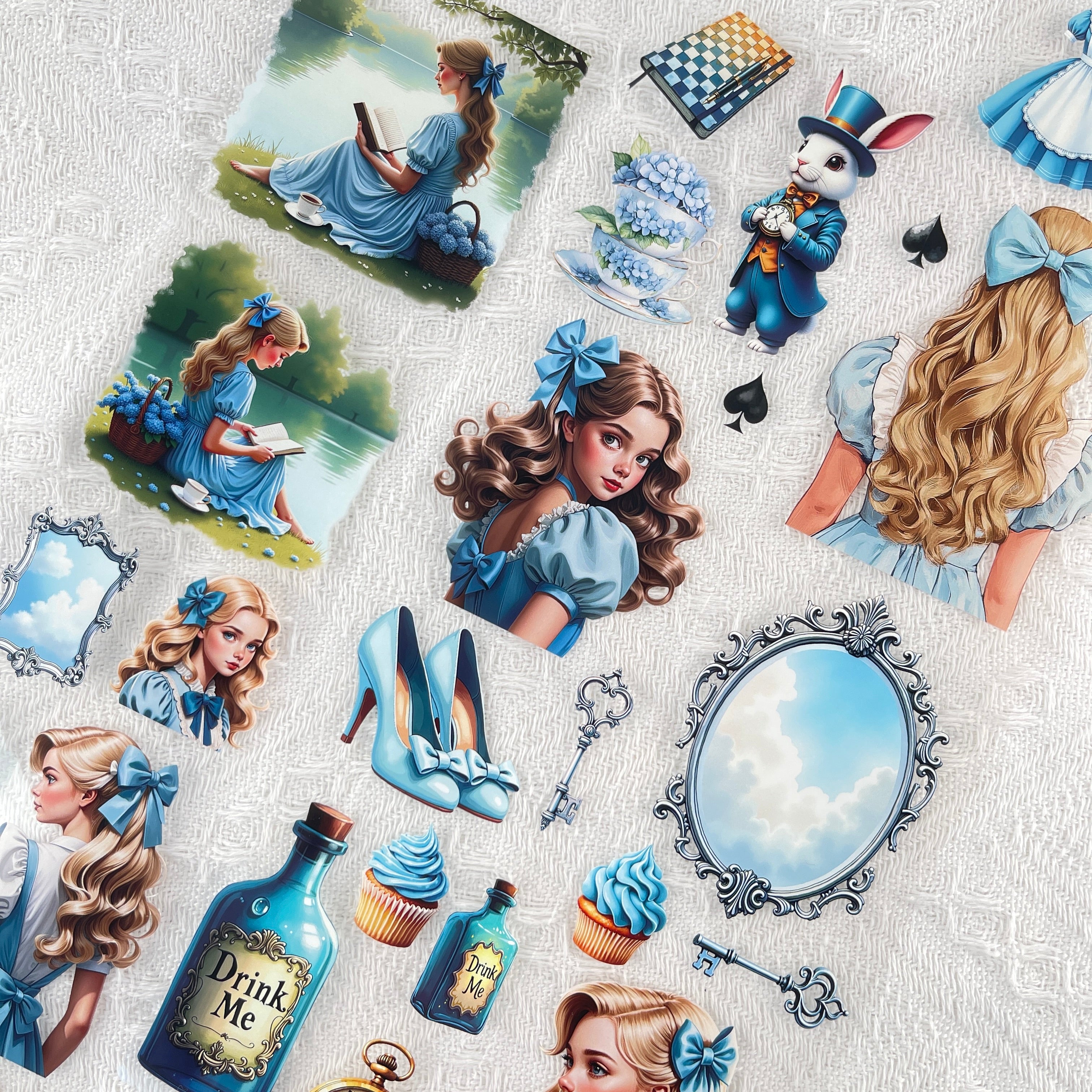 T-172- Alice in wonderland PET tape 7cm*2M