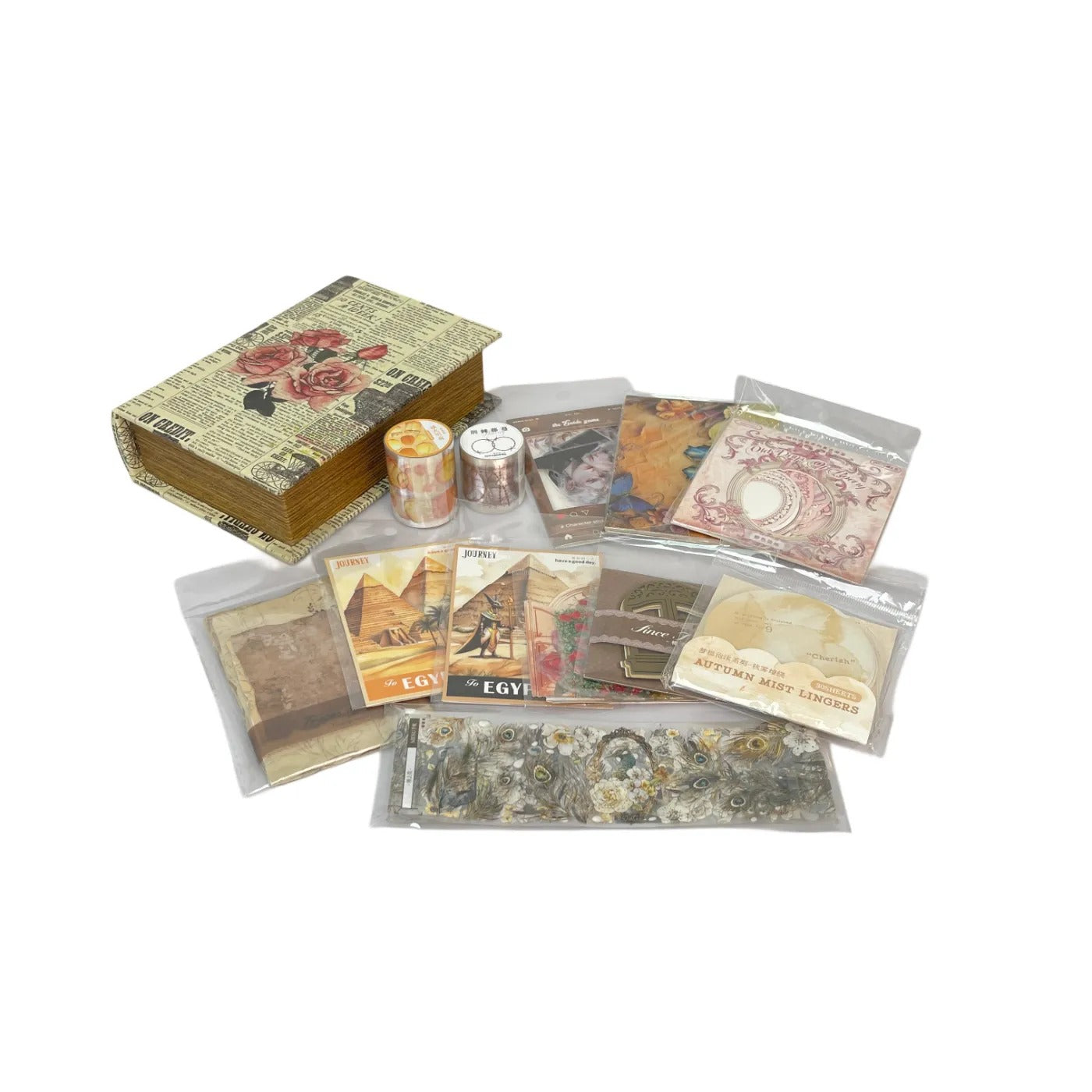 B-16- 12 journaling items + 1 storage box