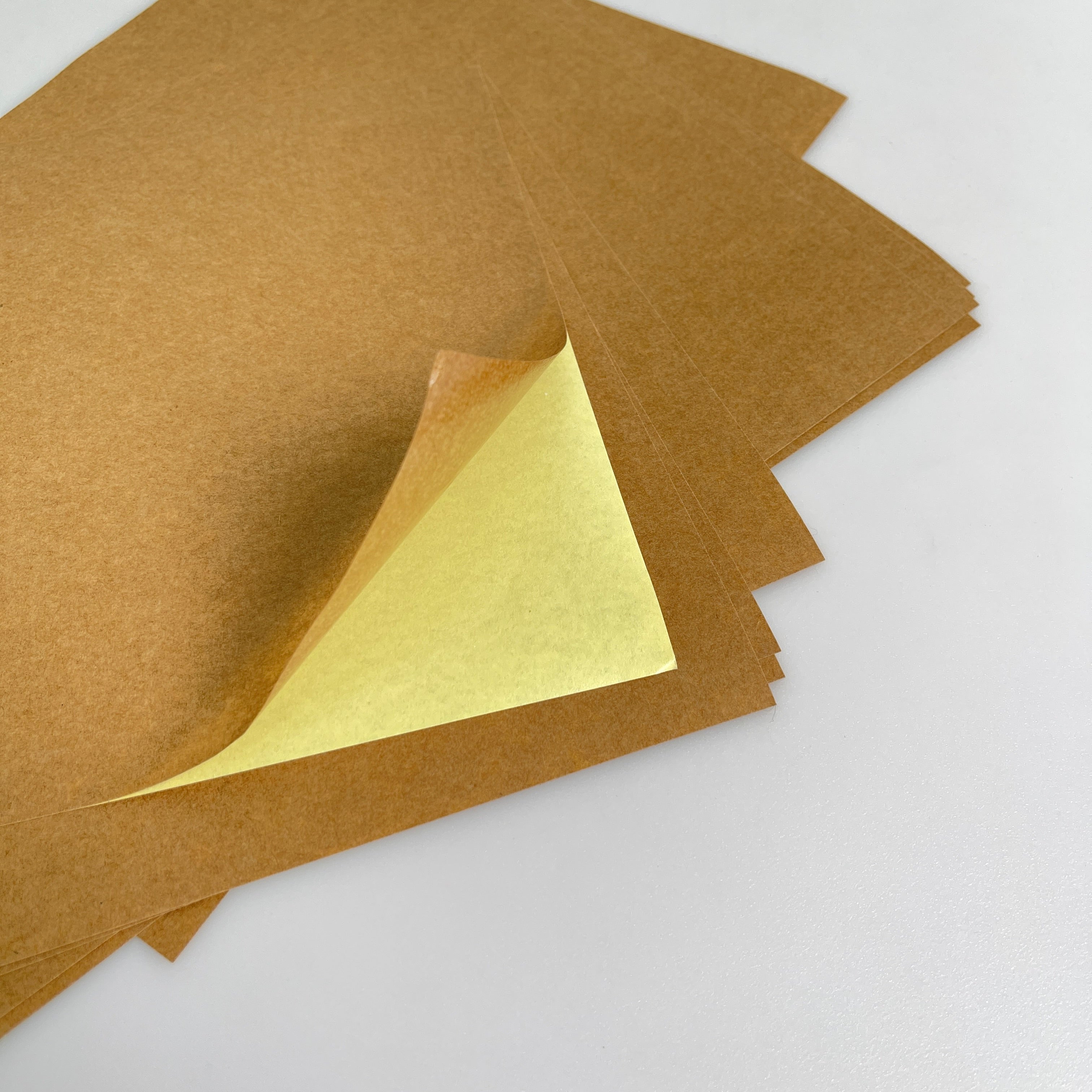 Blank kraft paper sticky paper โ Goodiesforsoul