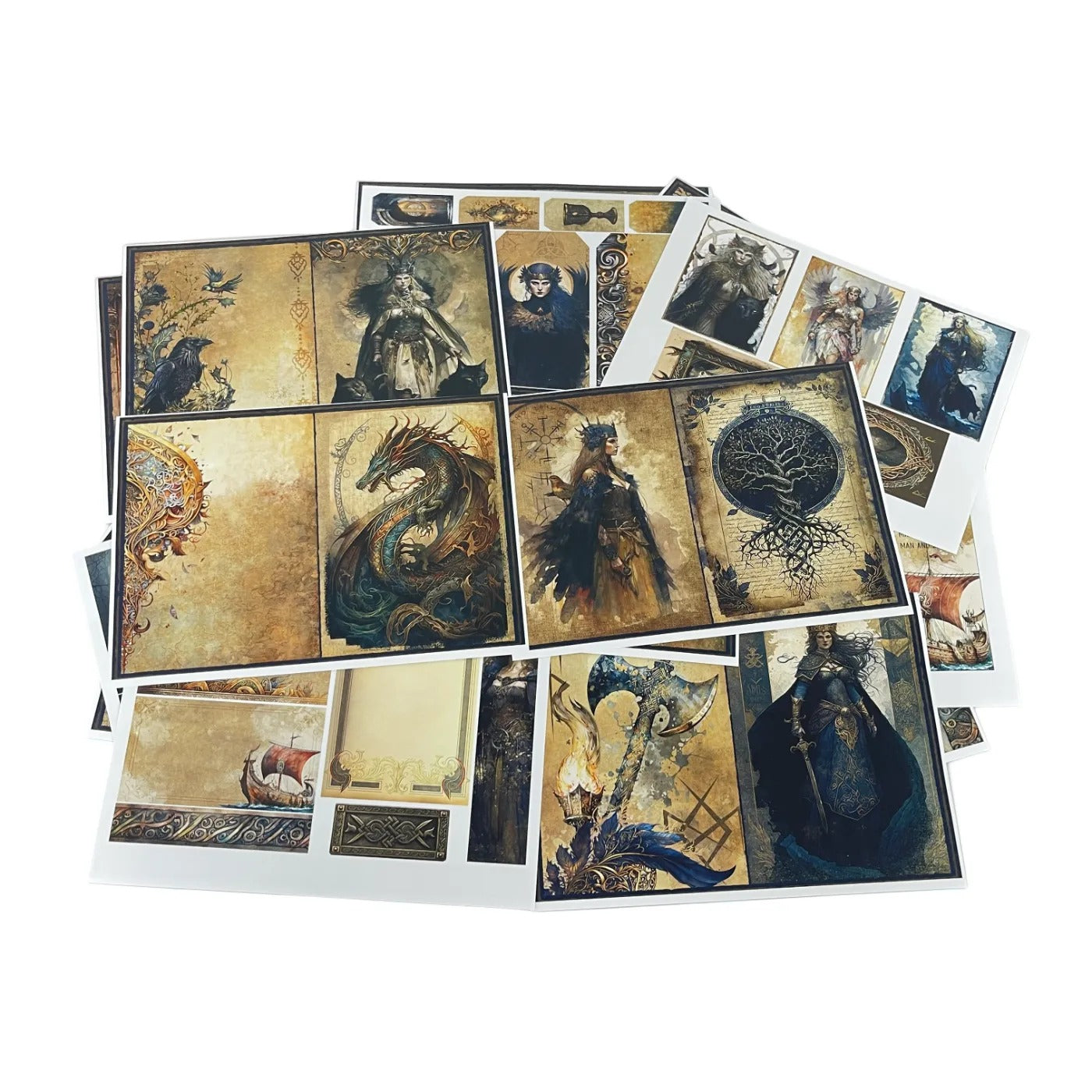 0527 A4 Goddess of War paper 24 pcs