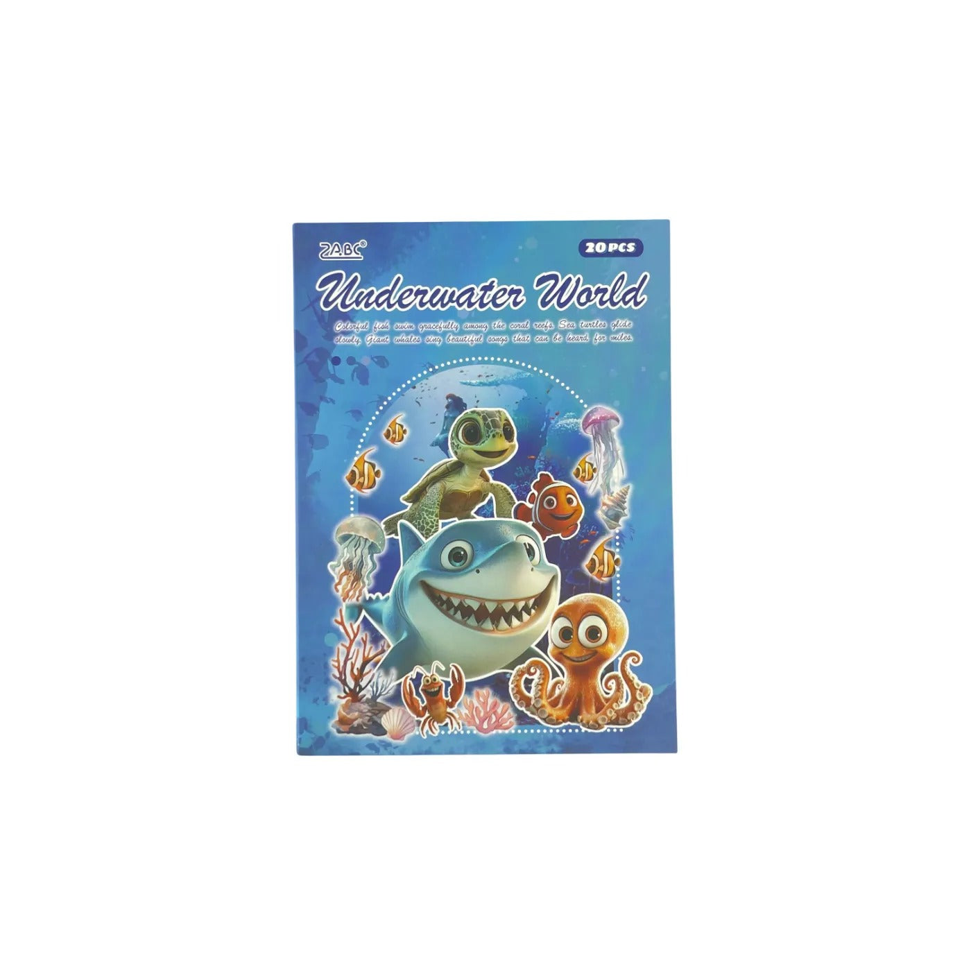 0530 Fantasy World precut PET sticker book -20Pcs each pack