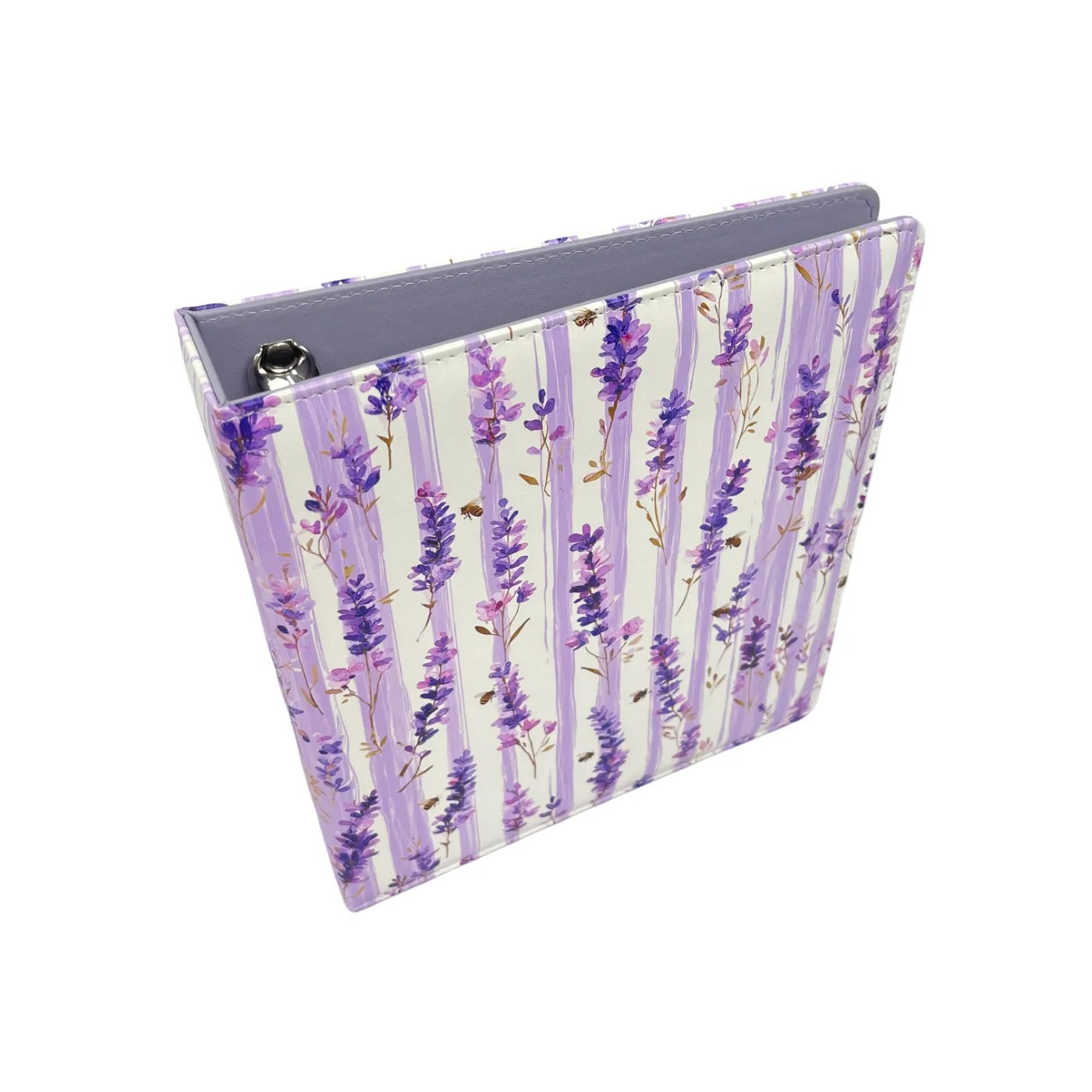 0628 Lavender ATC card storage binder + 25 pcs insert