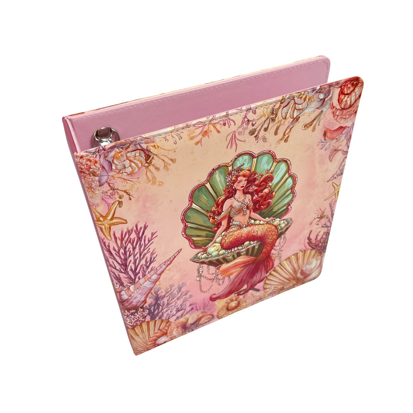 0628 Mermaid Princess ATC card storage binder + 25 pcs insert