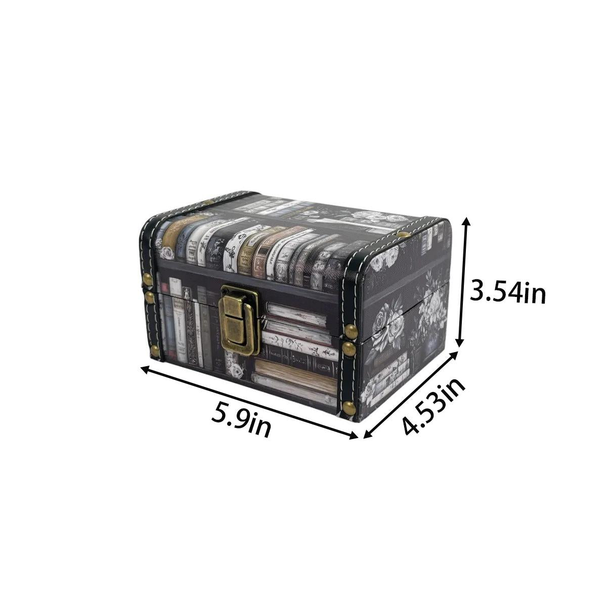 Rose bookcase ATC storage box