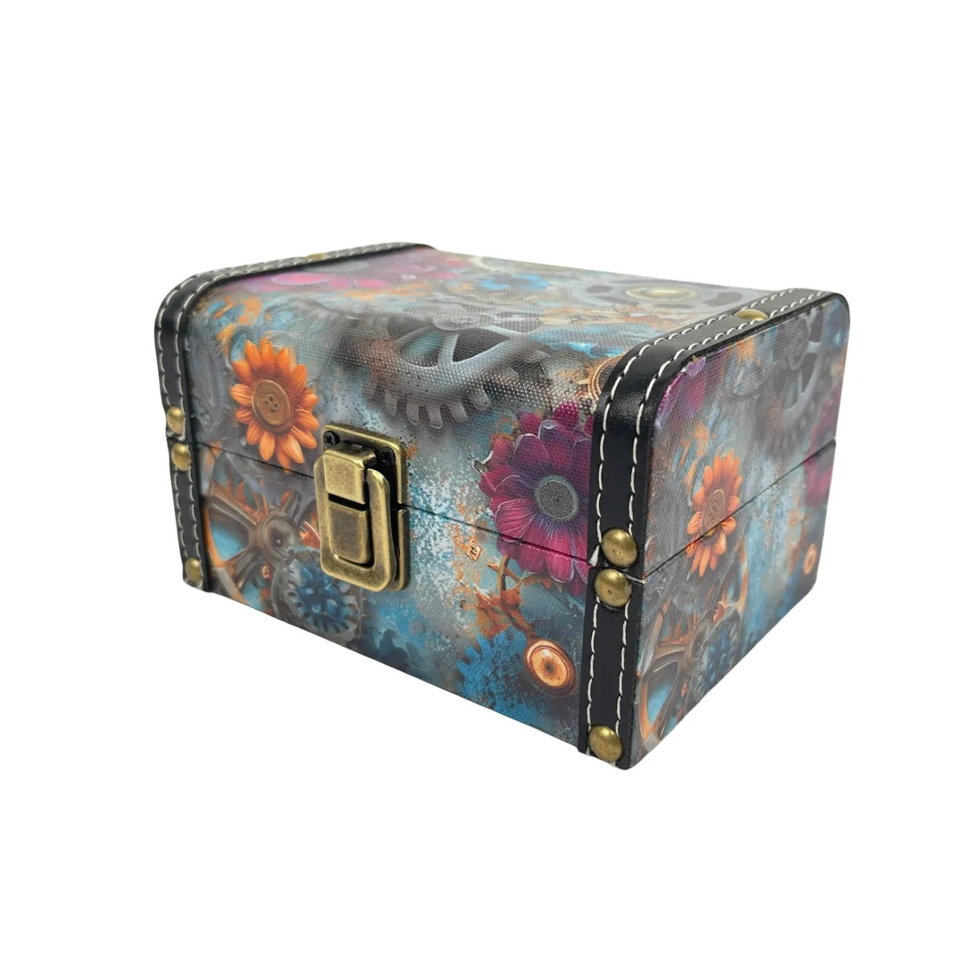 Flowers and gears ATC storage box