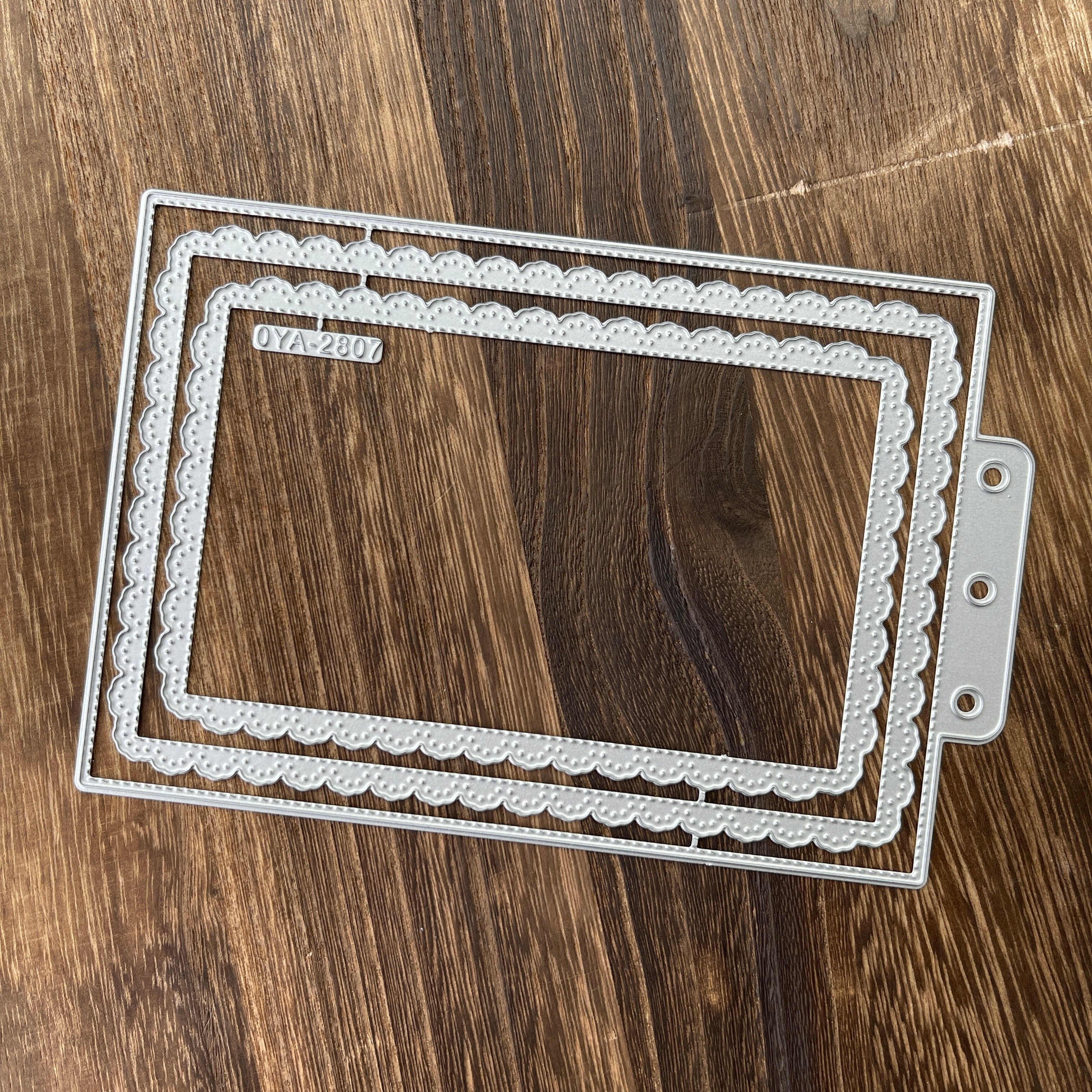 0911 Rectangular loose-leaf metal cutting dies cut OYA2807