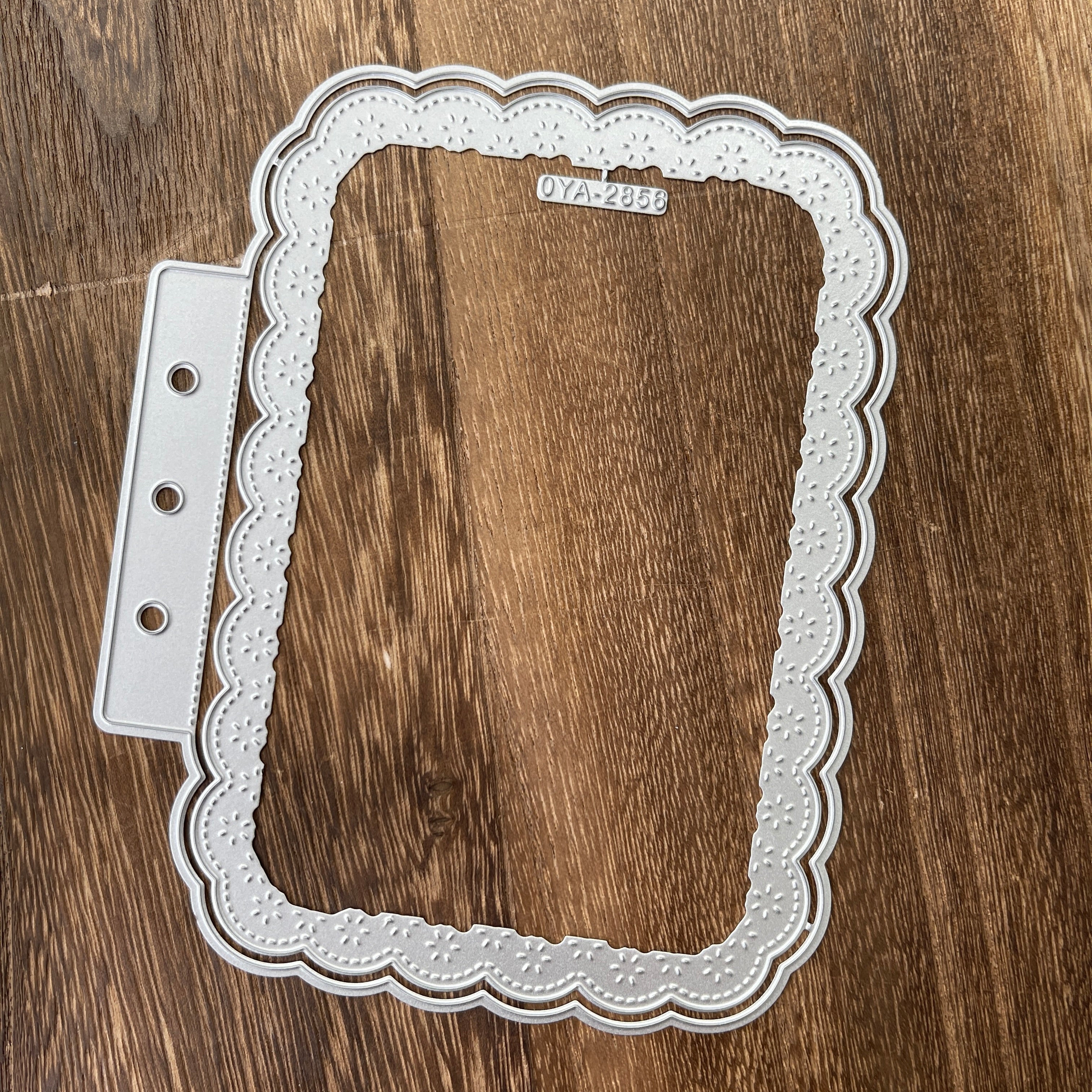 0911 Rectangular lace border loose-leaf metal cutting dies cut OYA2856