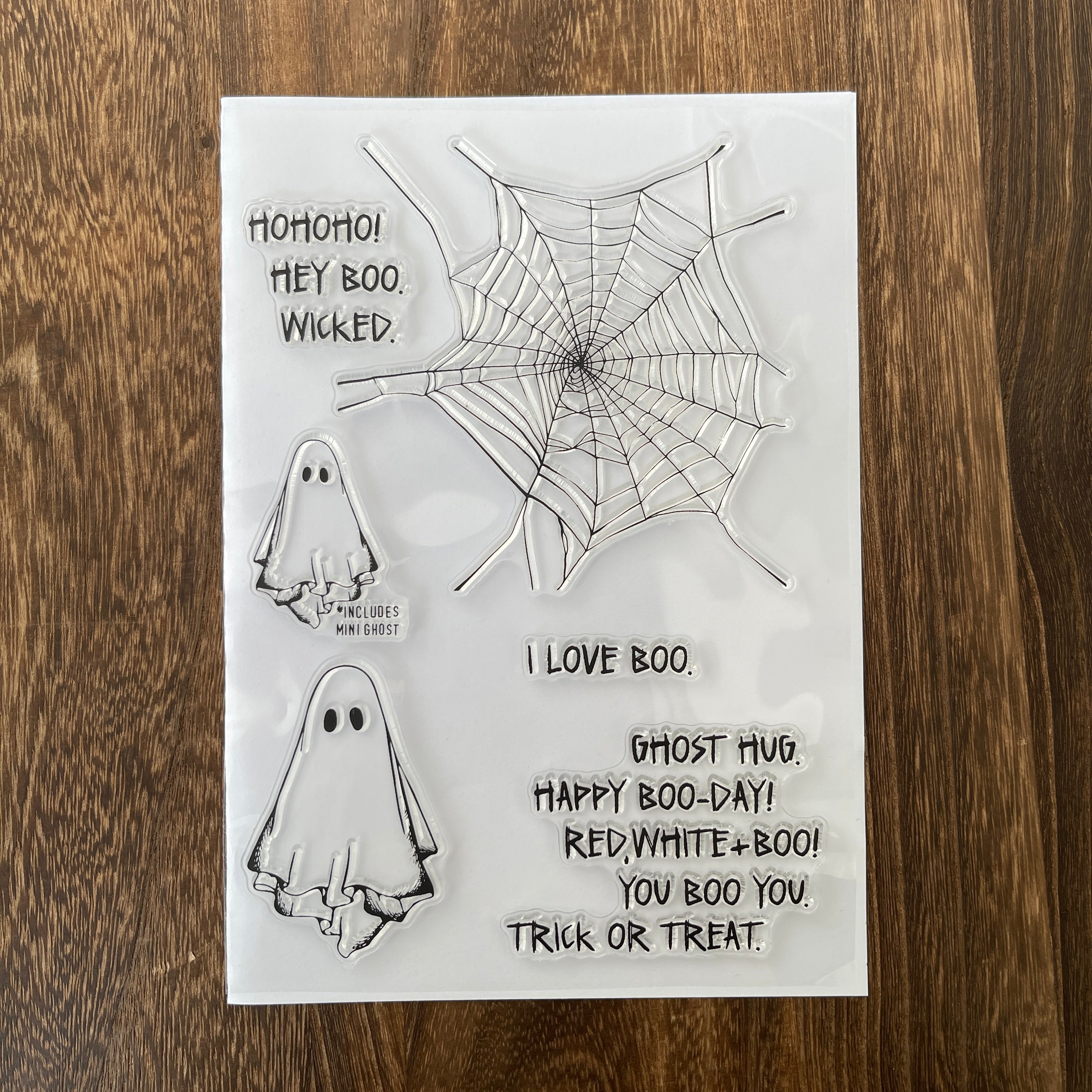 0904 Halloween ghost Clear Stamp 15cm*20cm