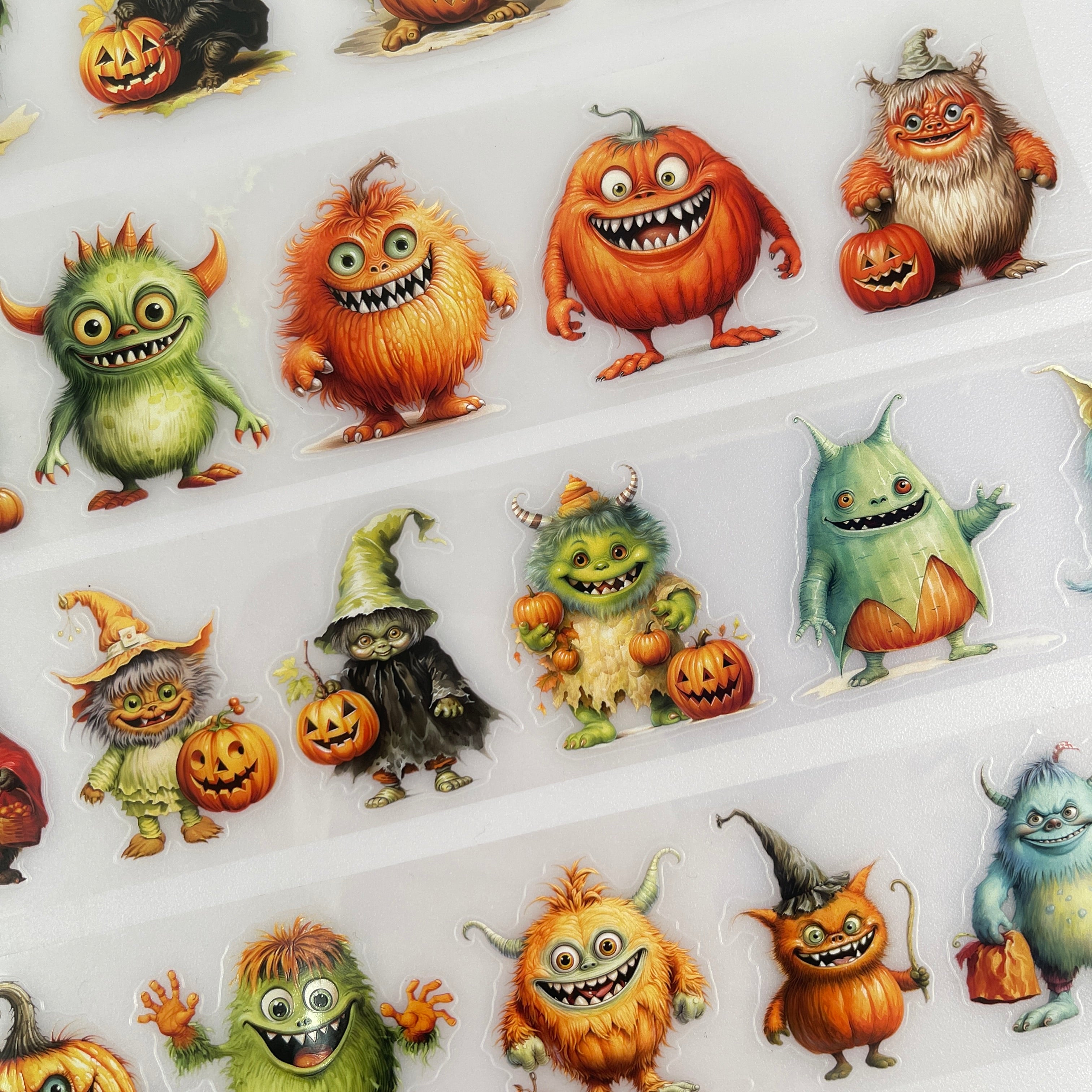 Halloween Monsters pre-cut PET tape 1 loop 5.5CM*2M