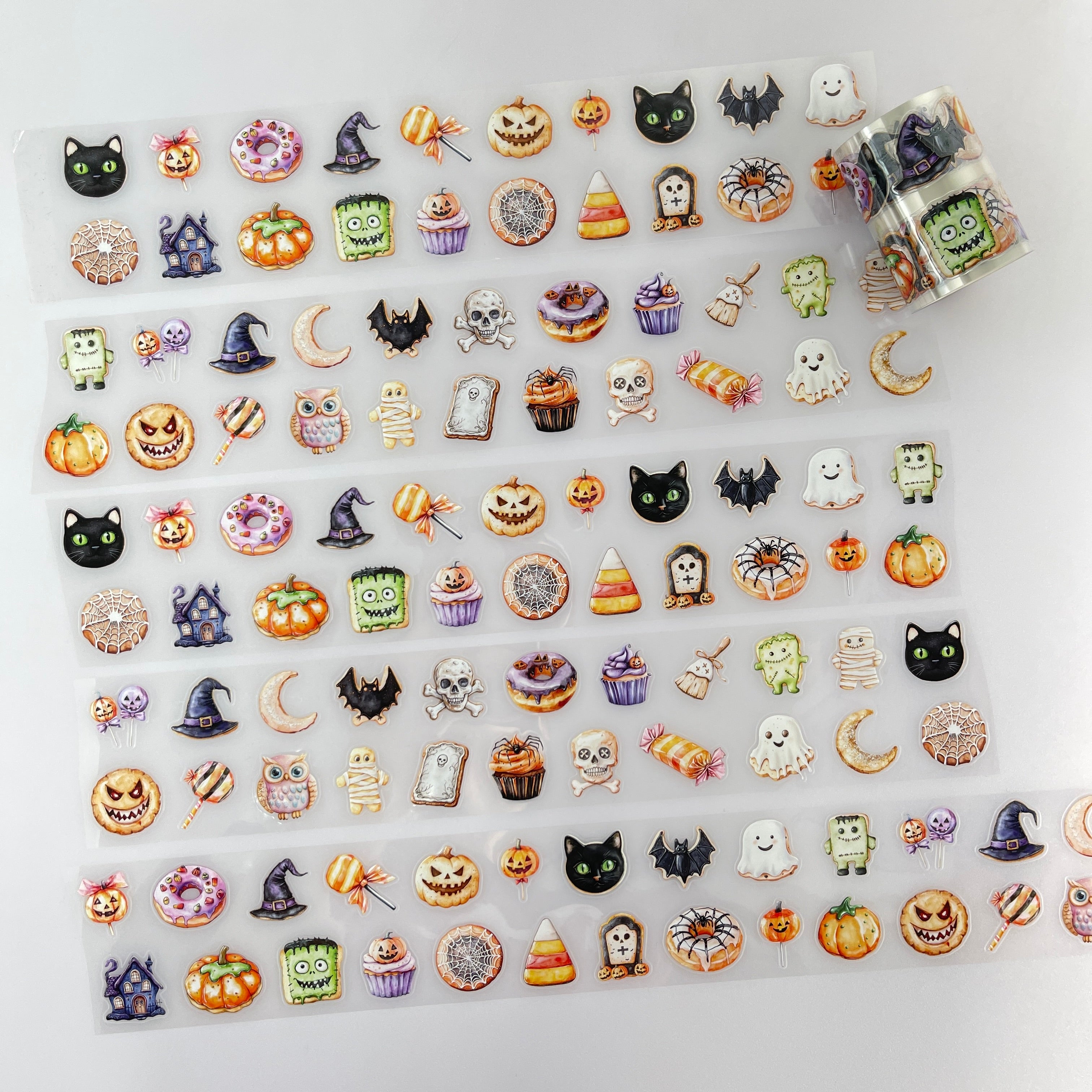Halloween Desserts pre-cut PET tape 1 loop 5.5CM*2M