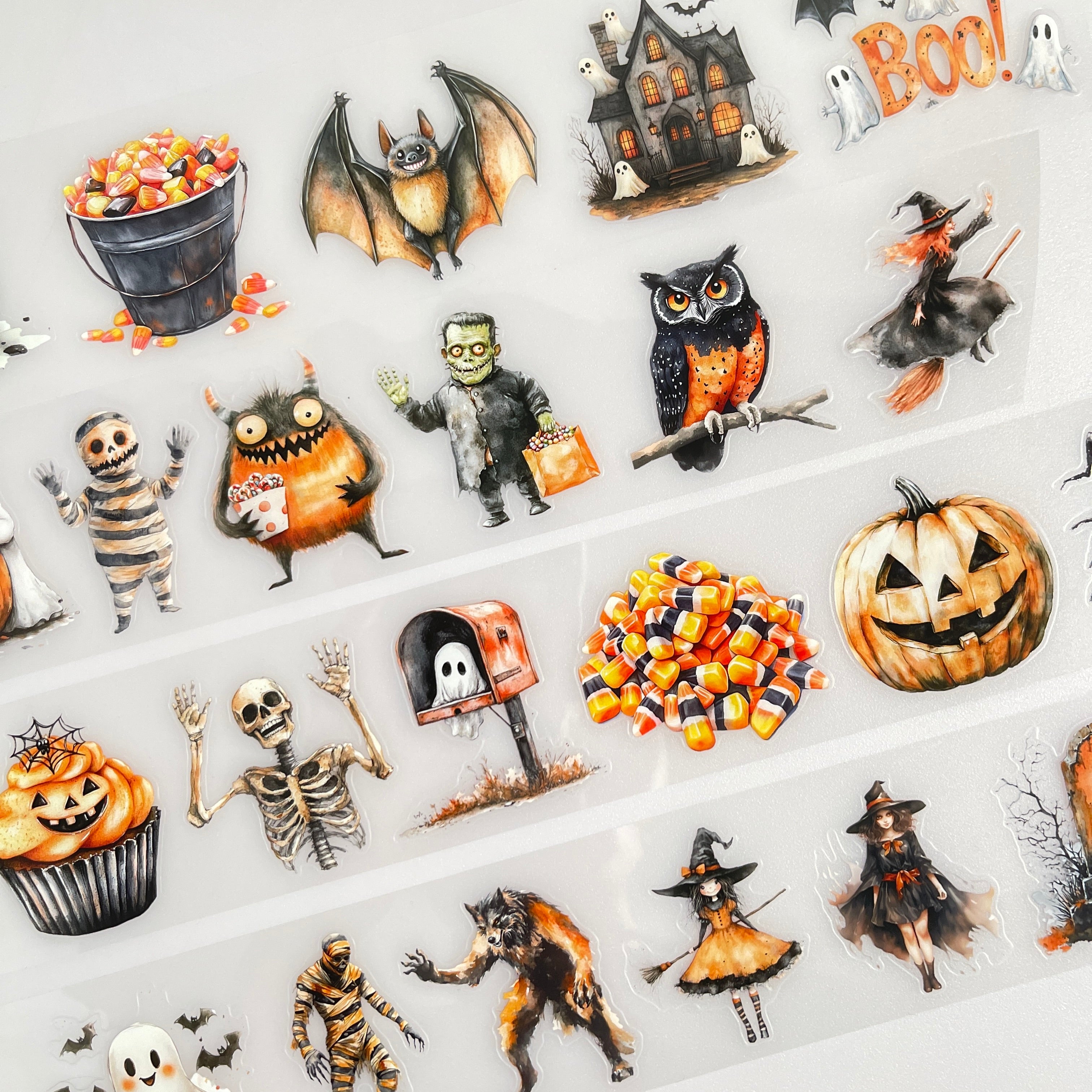 Halloween pre-cut PET tape 1 loop 5.5CM*2M