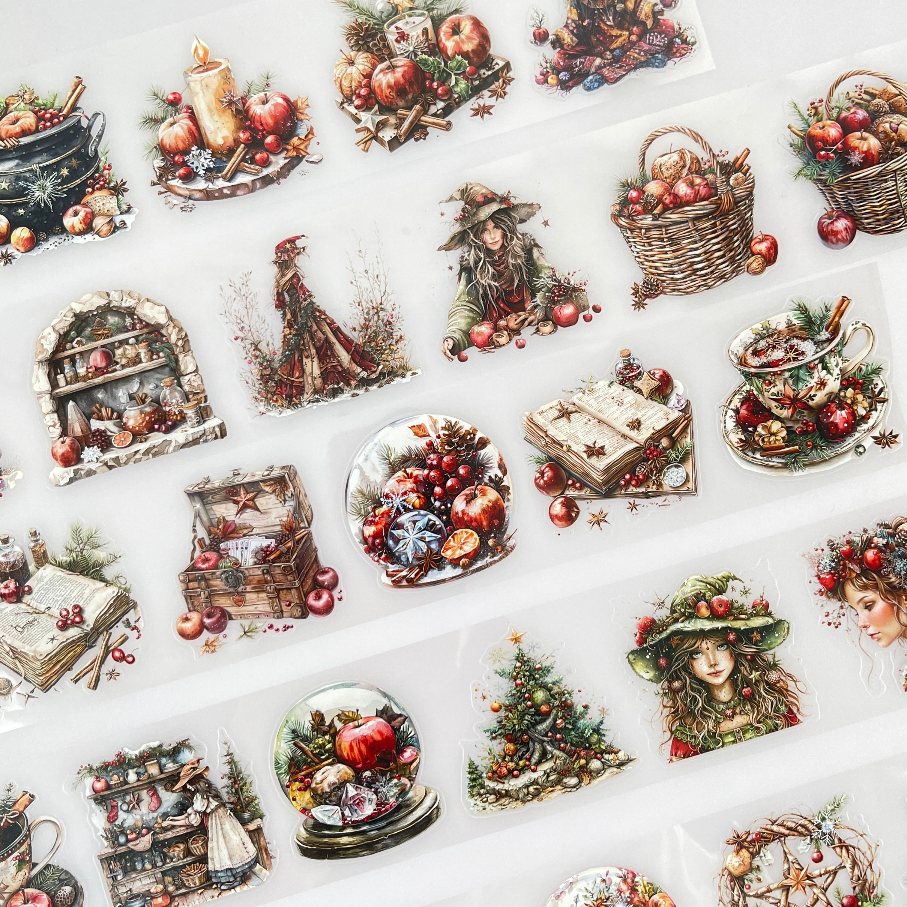 Christmas witch pre-cut PET tape 1 loop 5.5CM*2M