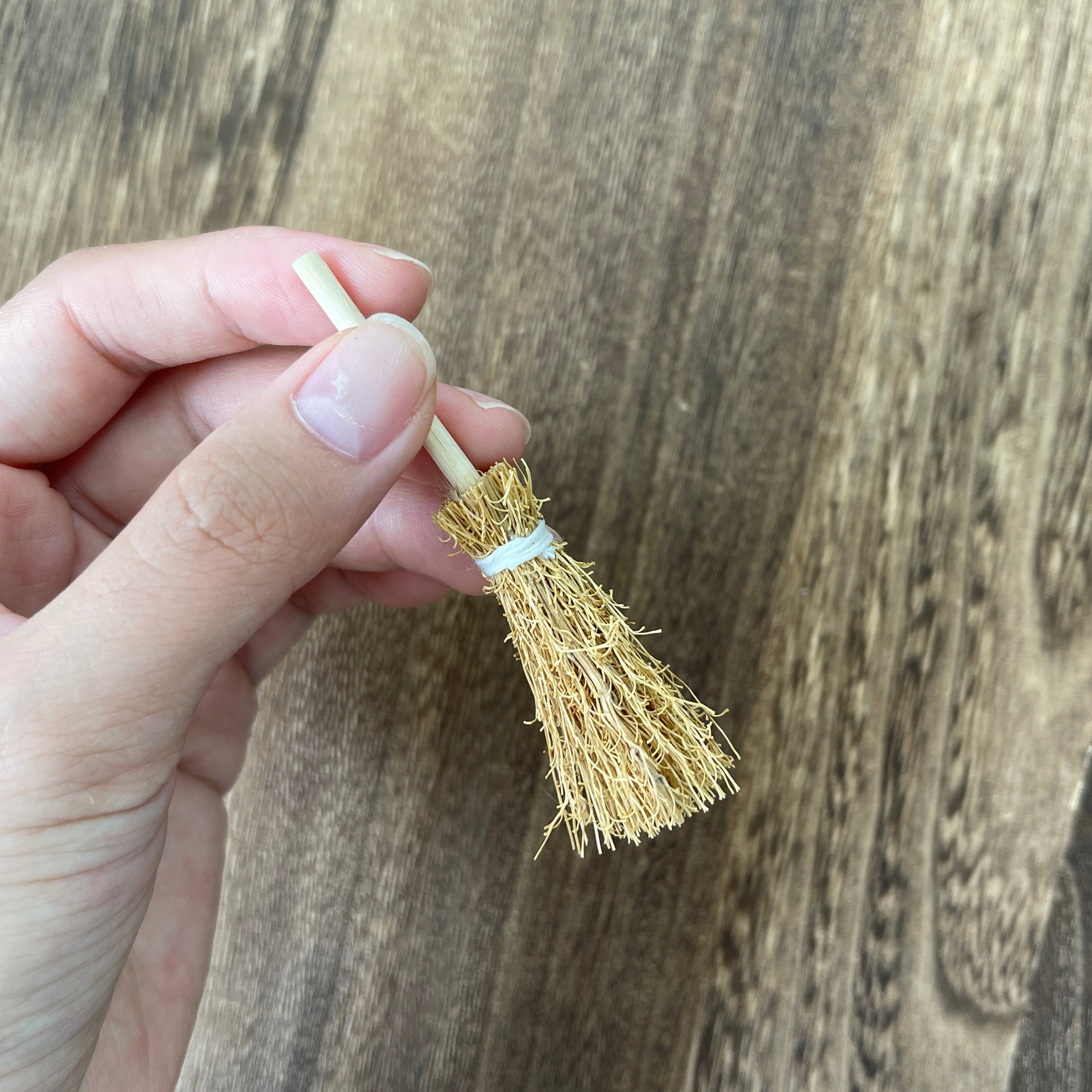 0929 Miniature Broom Witch Broom Halloween 2pcs 1 pack