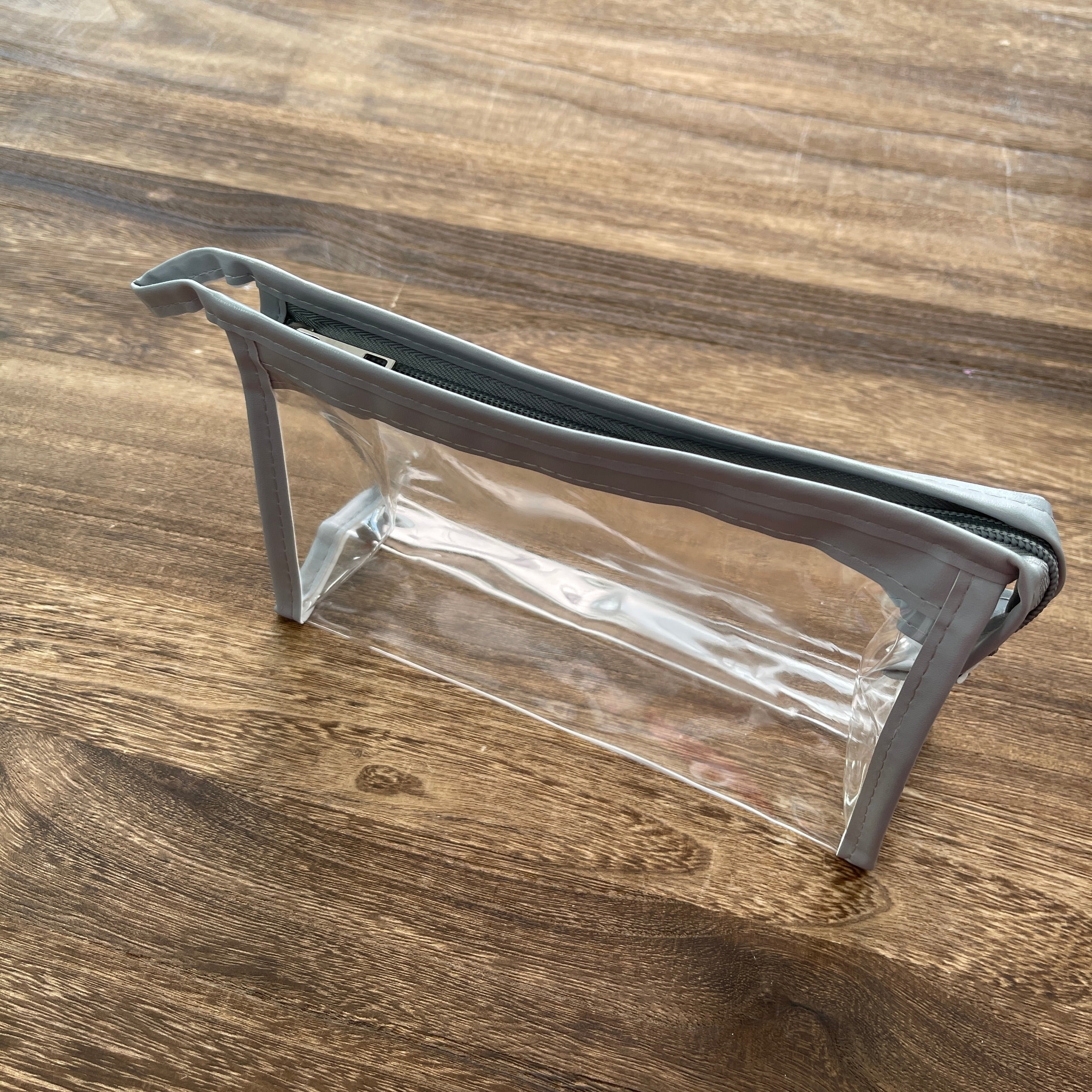 1015 Clear Transparent Marker Pouch with Zipper