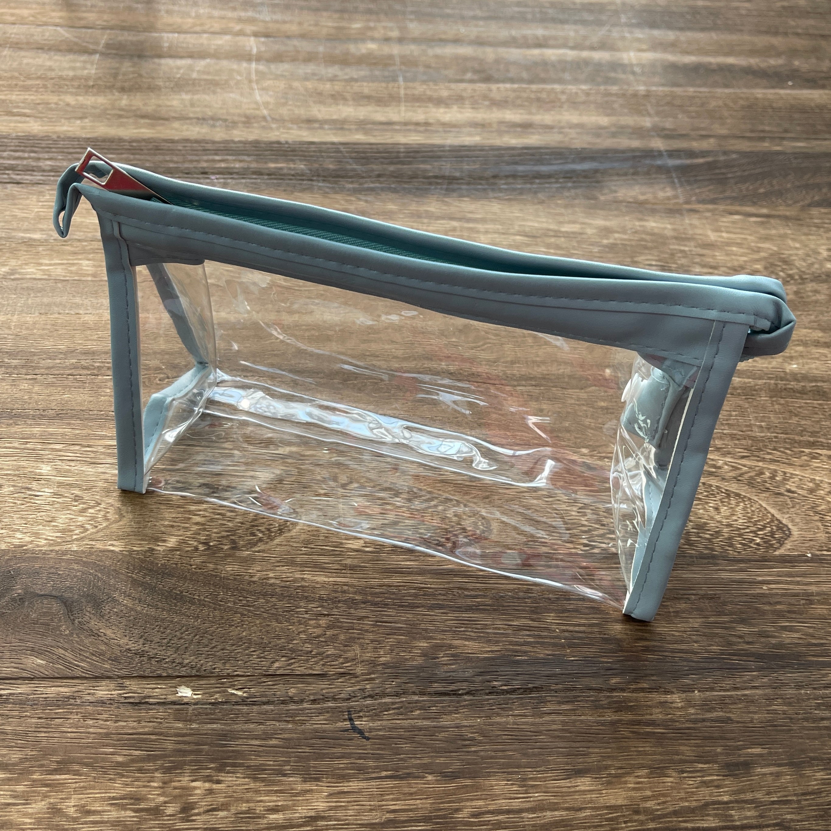 1015 Clear Transparent Marker Pouch with Zipper