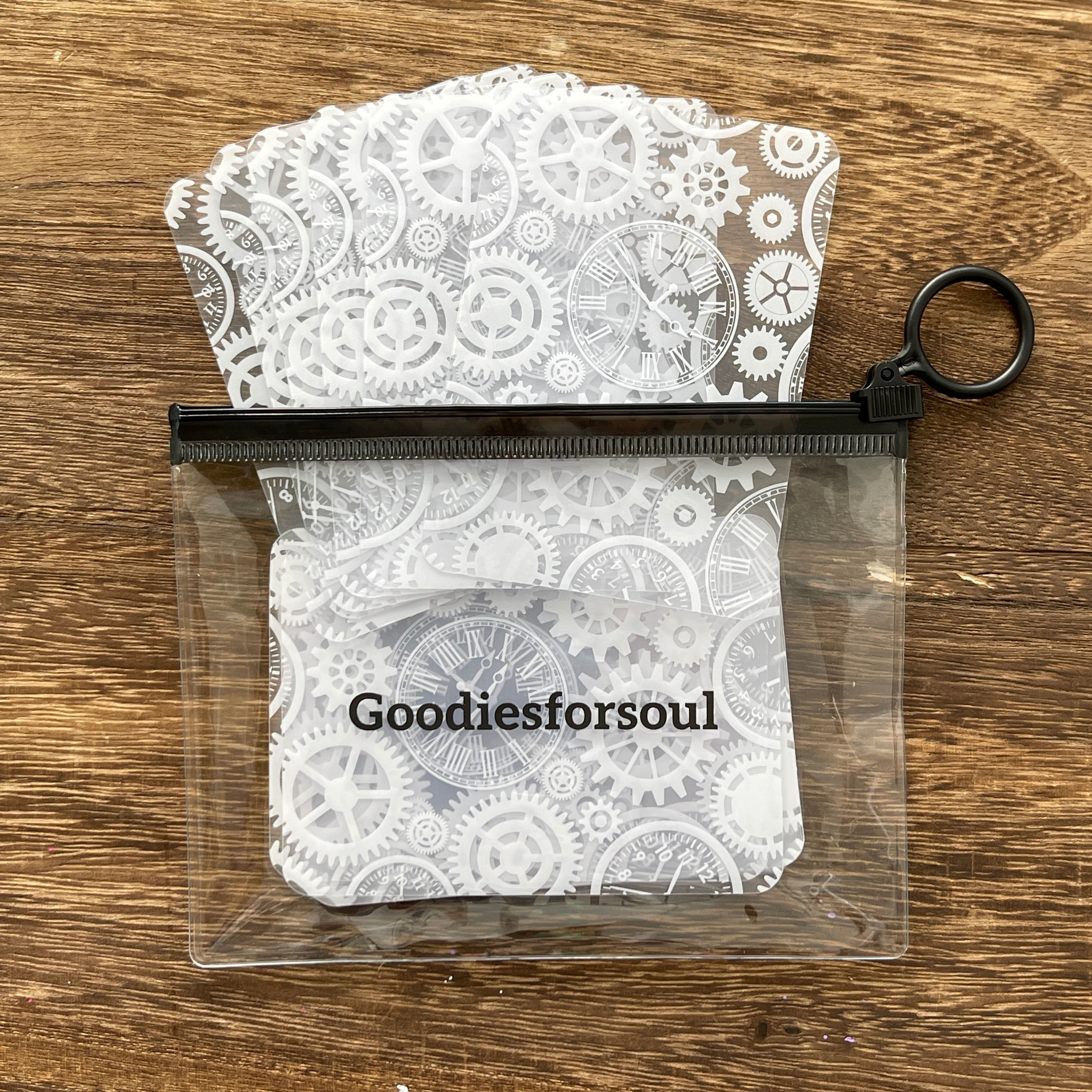 Gear Clear ATC card 20 pcs 1 pack *Both sides have protective film